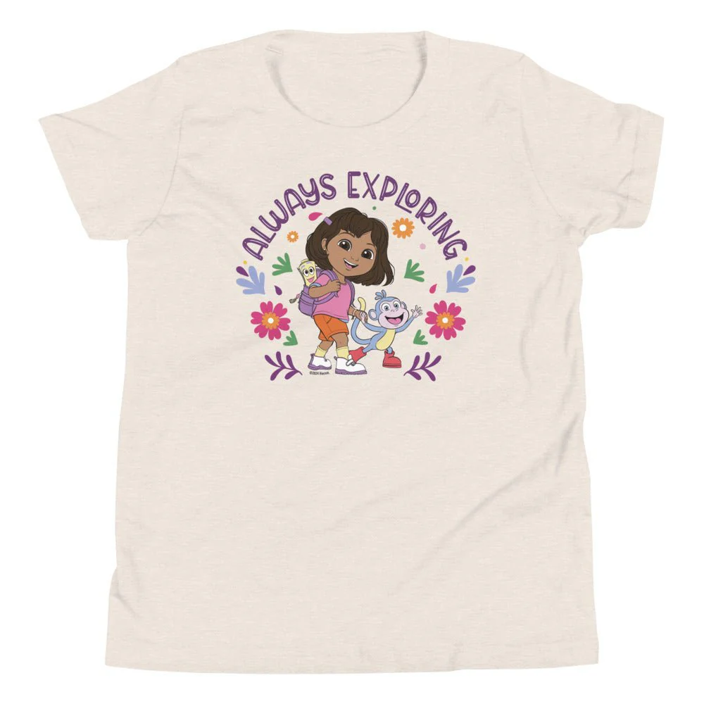 Dora Always Exploring Kids T-Shirt - Image 4