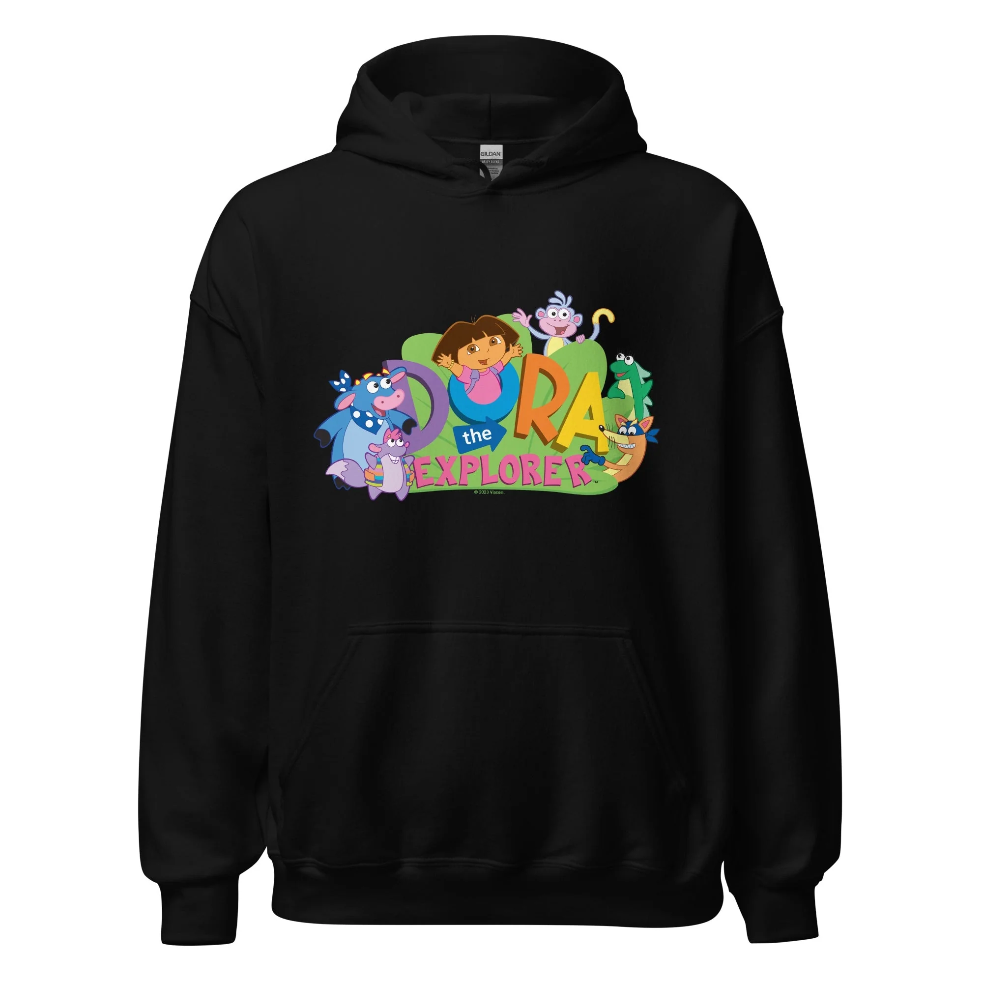 Dora the Explorer Logo Hooded Sweatshirt - Image 4