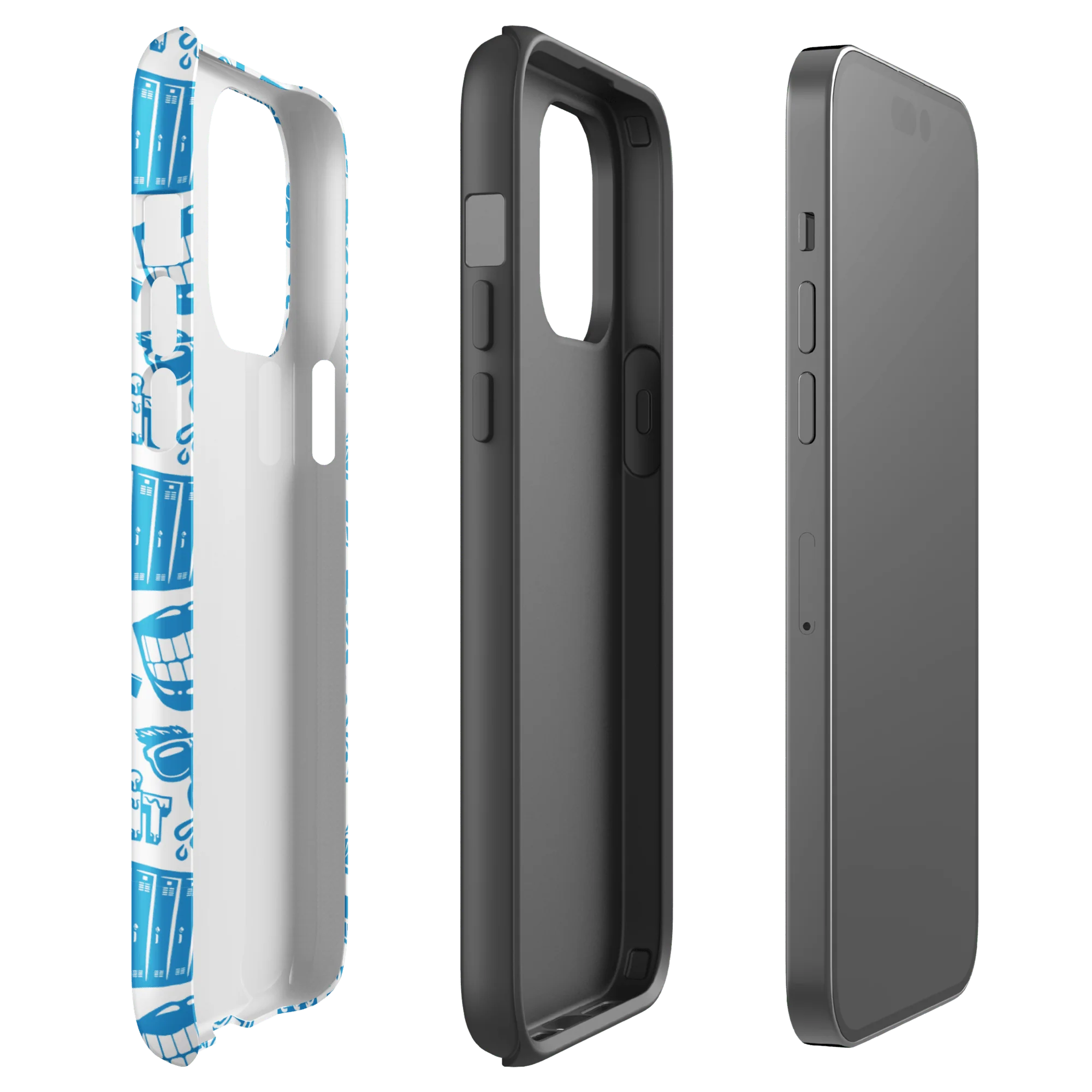Double Dare Pop Lockin Pattern Tough Phone Case - iPhone - Image 35