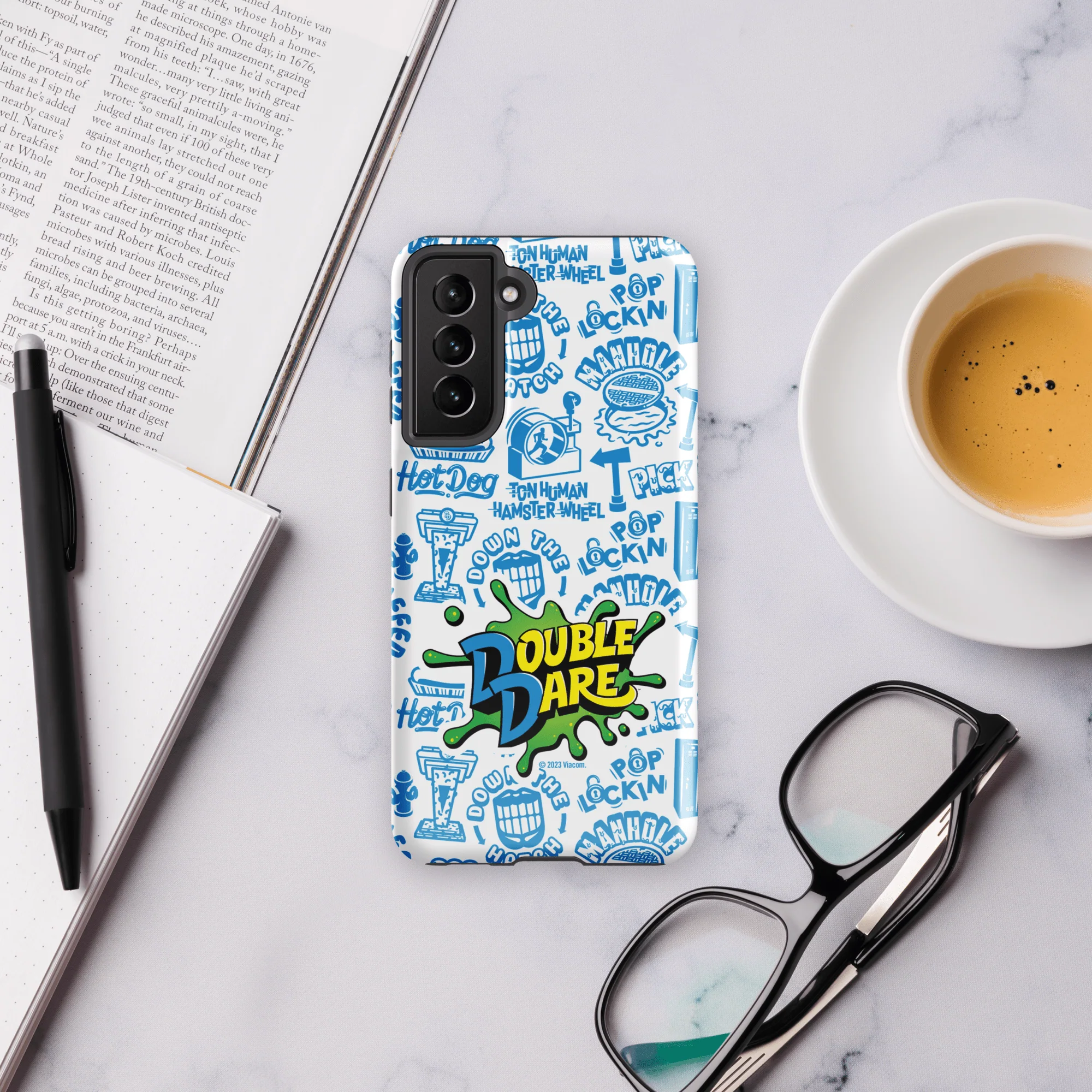 Double Dare Pop Lockin Pattern Tough Phone Case - Samsung - Image 15