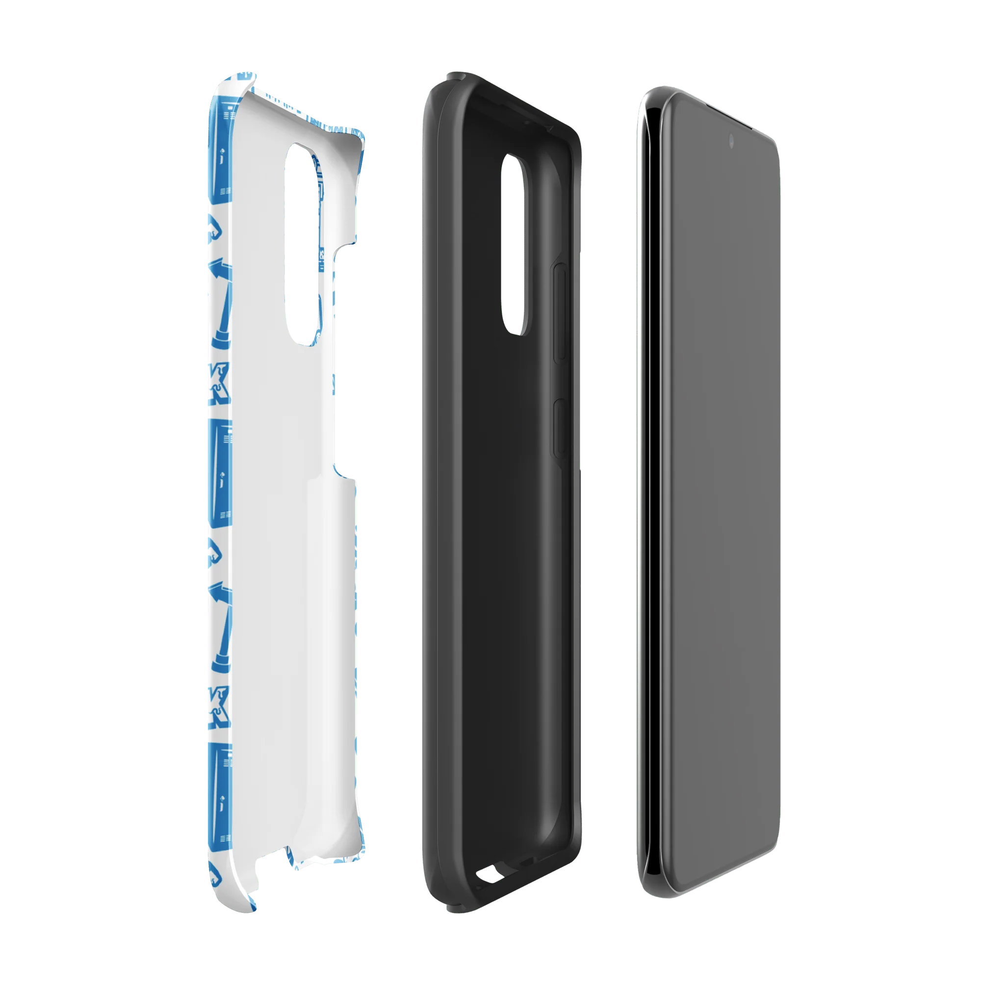 Double Dare Pop Lockin Pattern Tough Phone Case - Samsung - Image 2