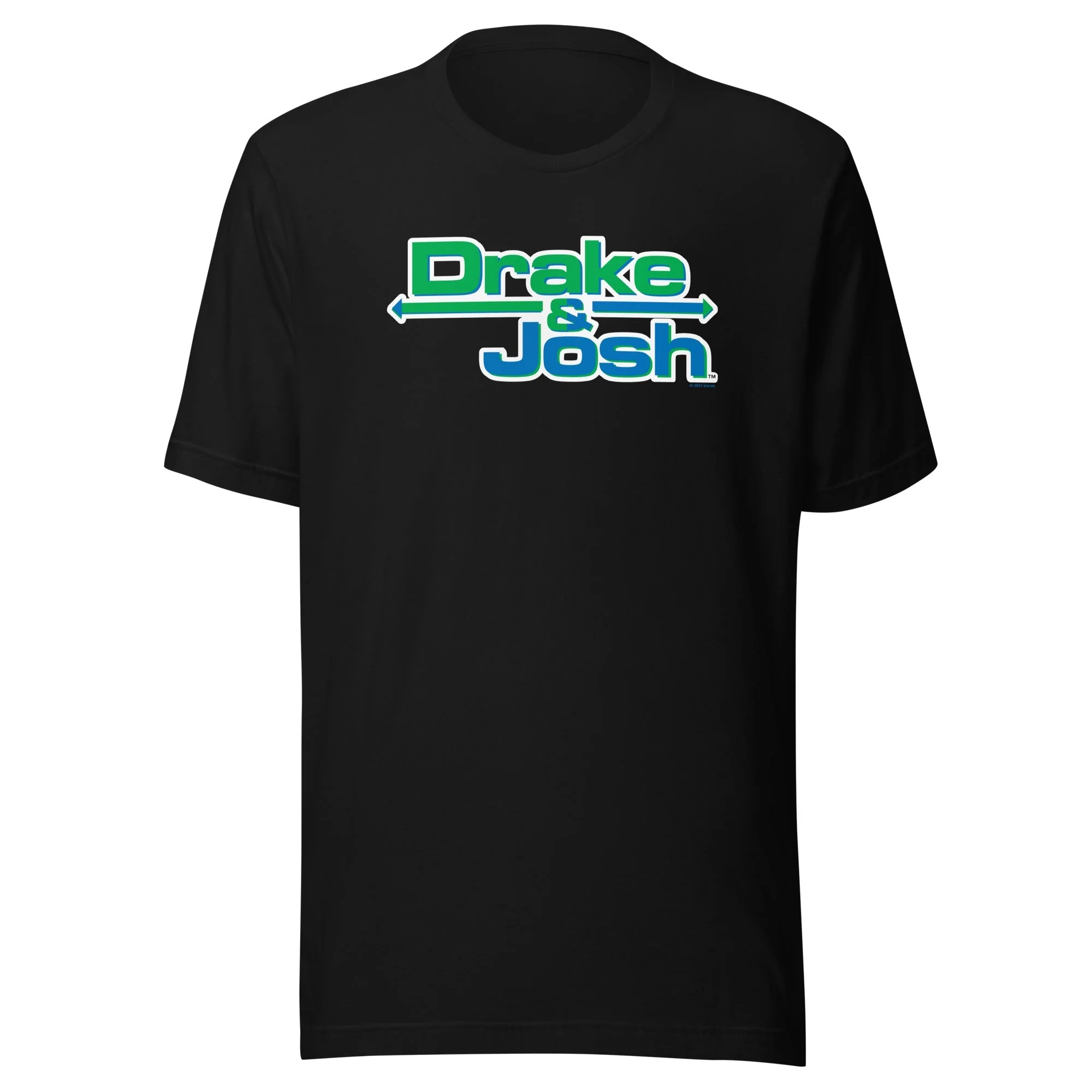 Drake & Josh Logo Adult Short Sleeve T-Shirt - Image 5