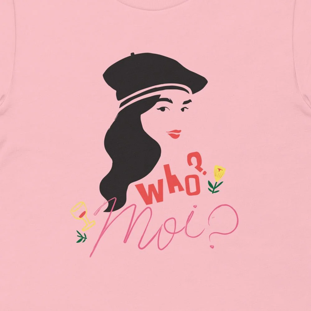 Emily in Paris Moi Adult T-Shirt - Image 5
