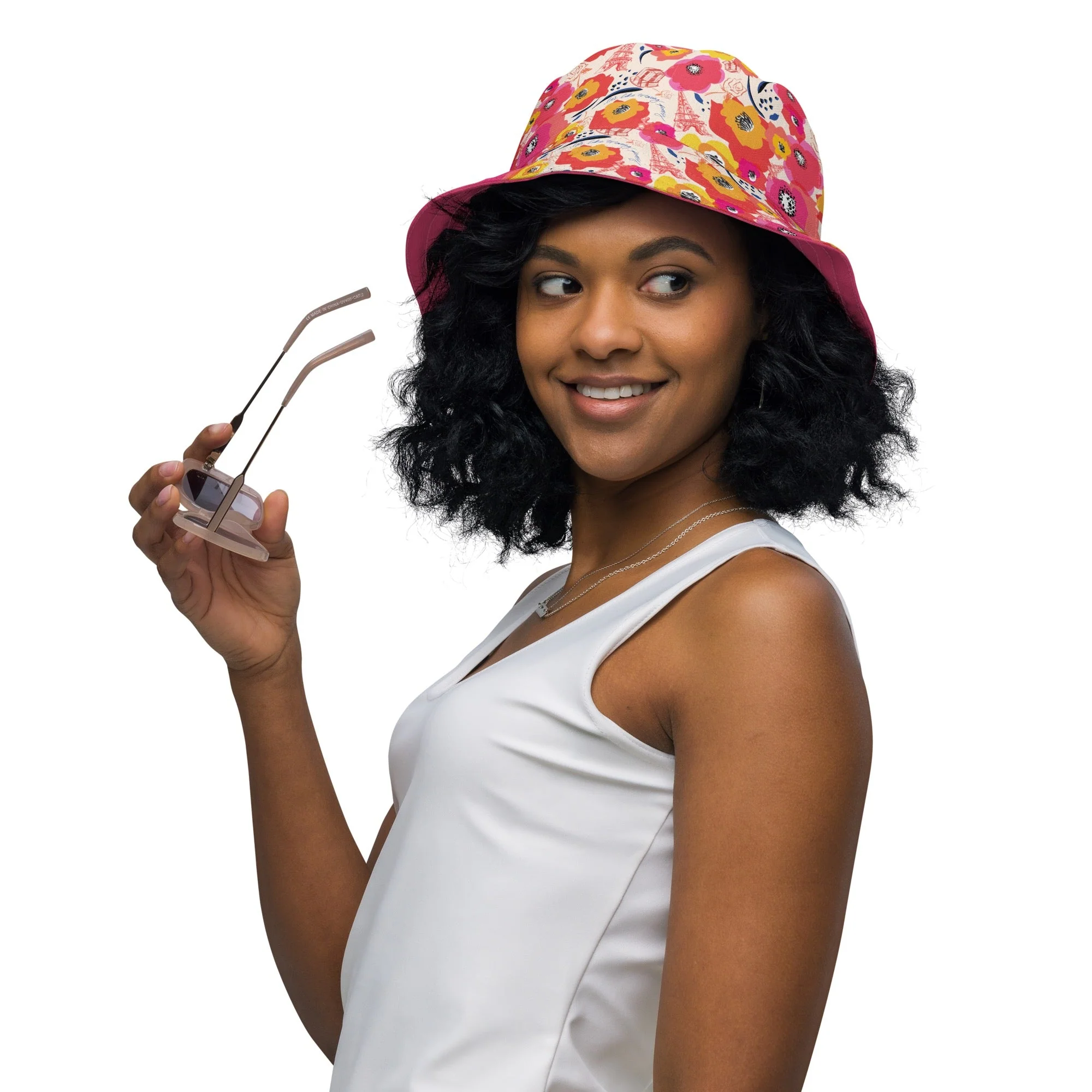 Emily in Paris Reversible Bucket Hat - Image 3