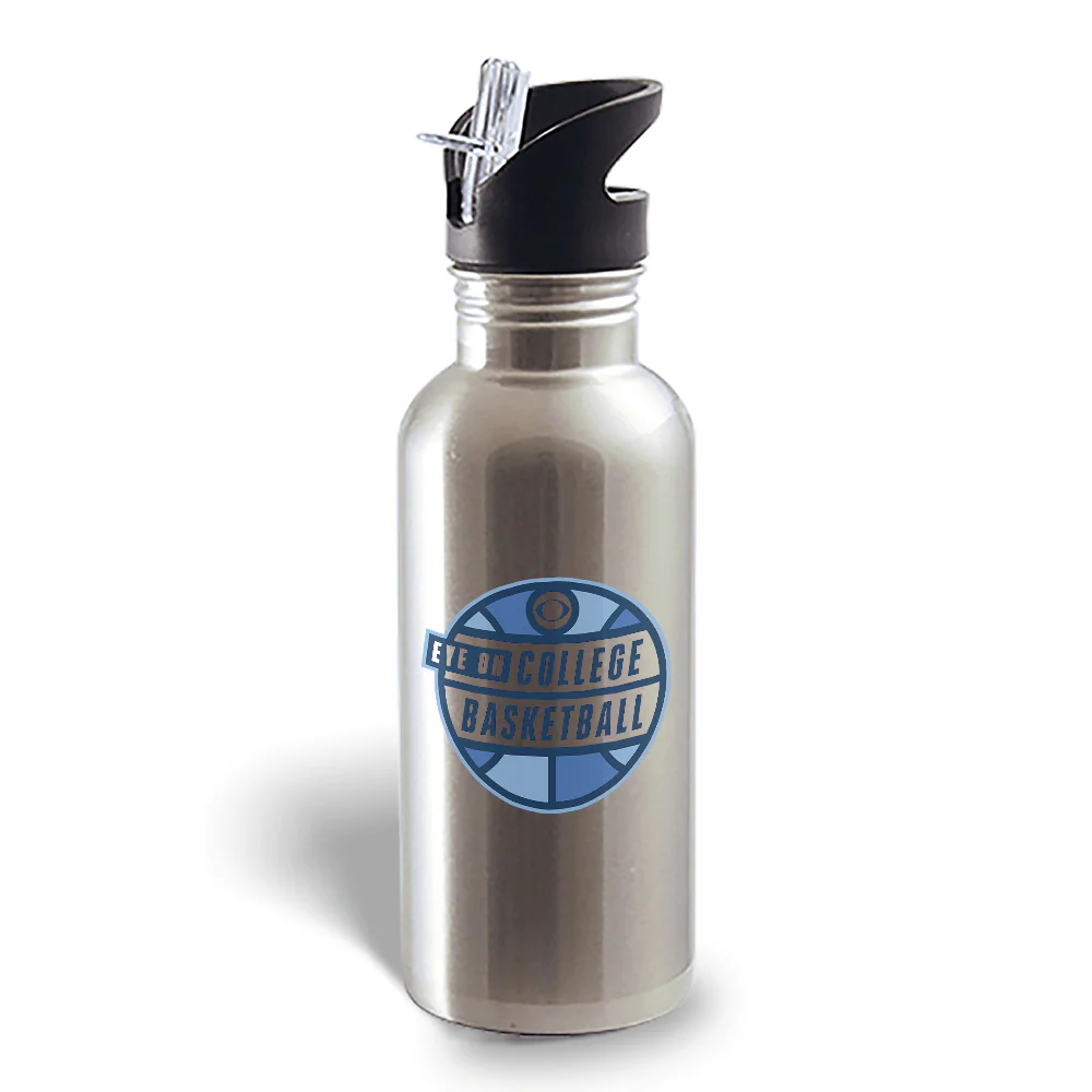 Eye on College Basketball Podcast Logo 20 oz Water Bottle