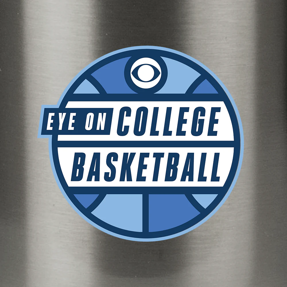 Eye on College Basketball Podcast Logo 20 oz Water Bottle - Image 2