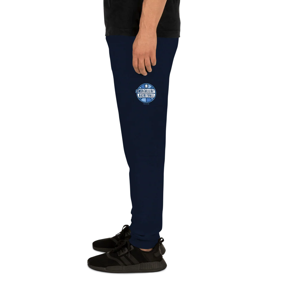 Eye on College Basketball Logo Adult Fleece Joggers - Image 4