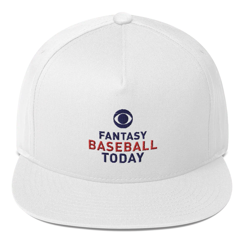 Fantasy Baseball Today Podcast Logo Embroidered Flat Bill Hat - Image 3