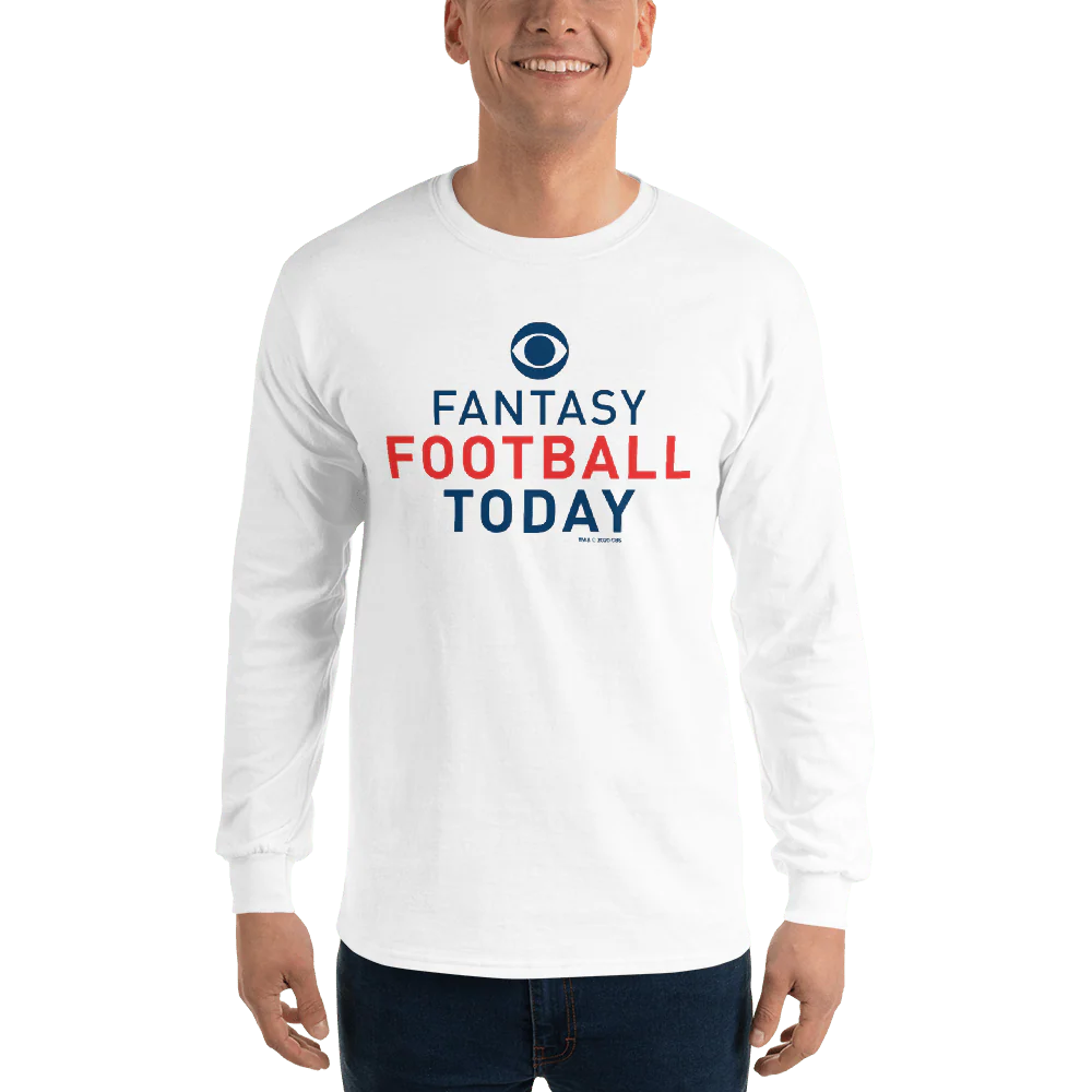 Fantasy Football Today Podcast Logo Adult Long Sleeve T-Shirt - Image 2
