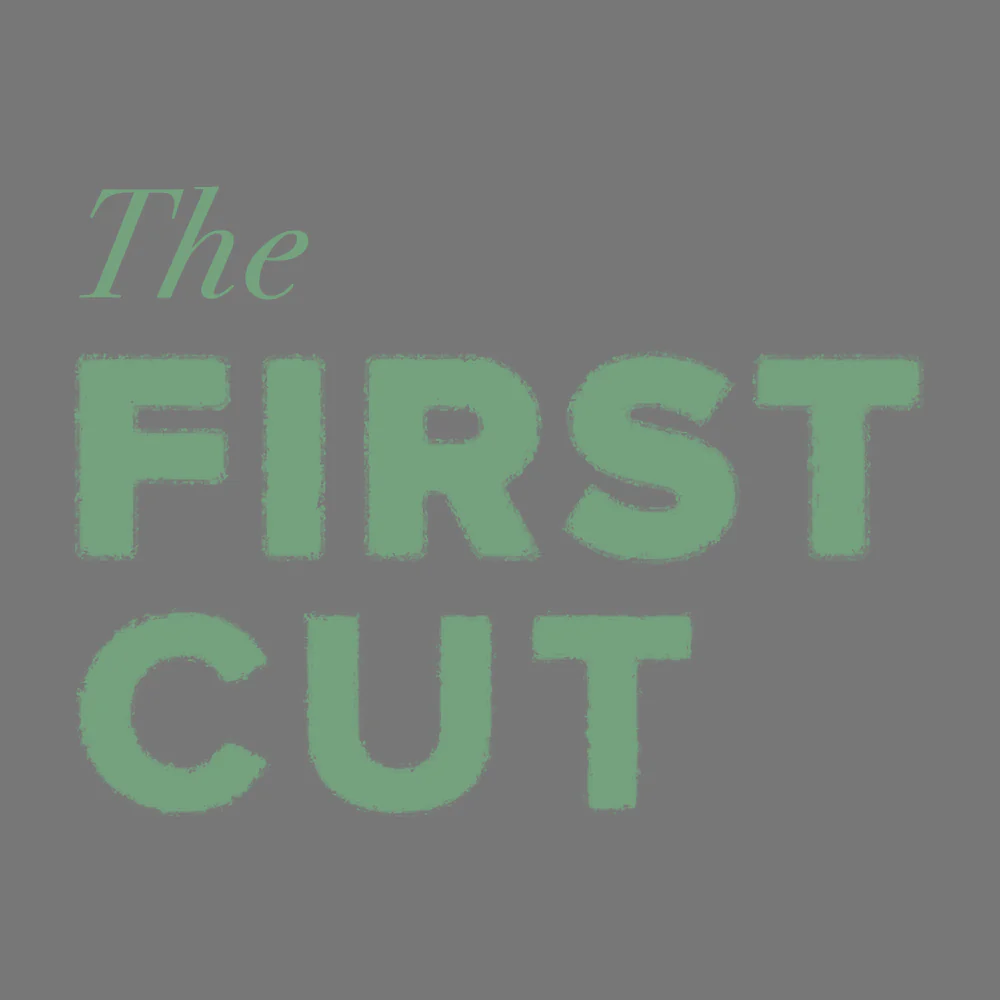 First Cut Golf Podcast Logo Embroidered Flat Bill Hat - Image 4