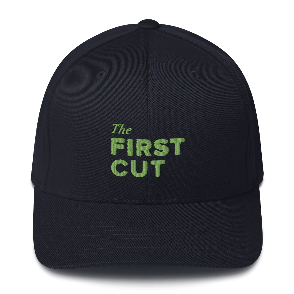 First Cut Golf Podcast Logo Embroidered Hat - Image 5