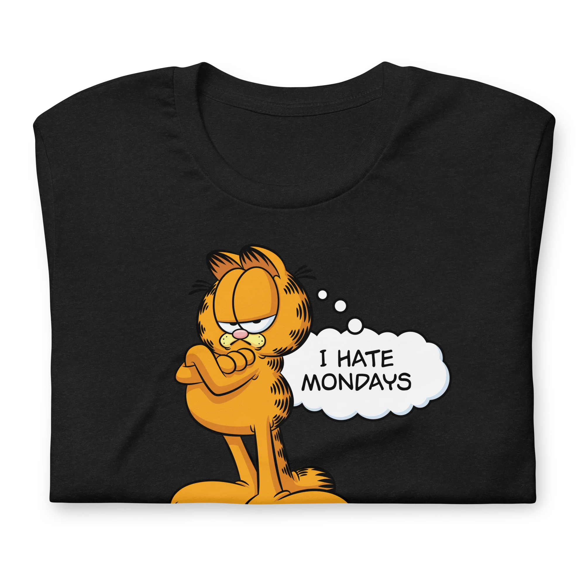 Garfield I Hate Mondays Adult Short Sleeve T-Shirt - Image 5