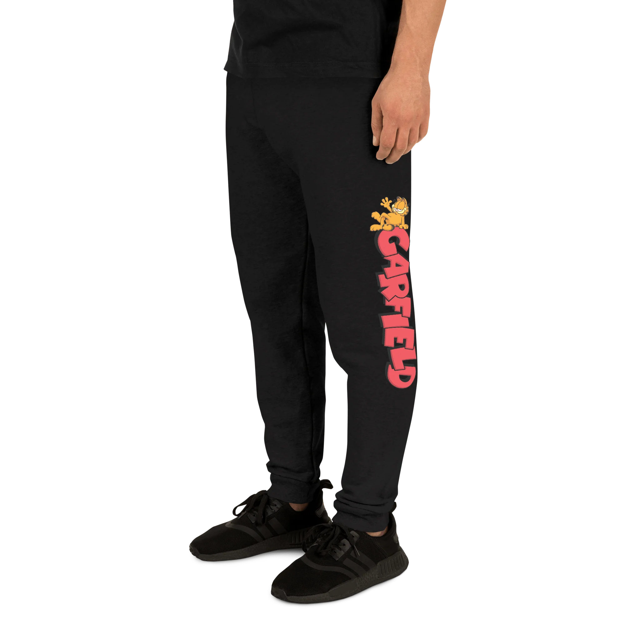 Garfield Wave Adult Fleece Joggers - Image 2