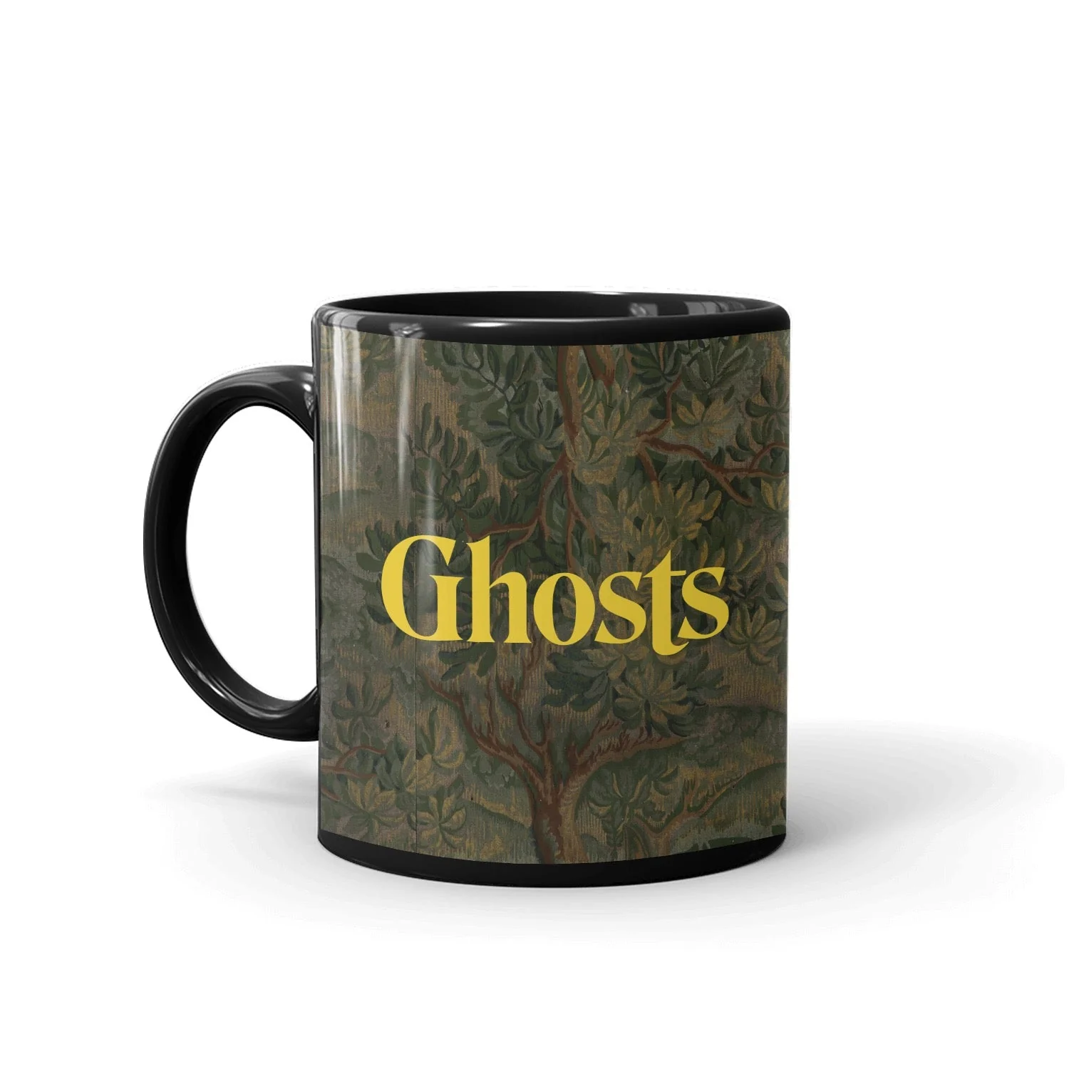 Ghosts Frames Sasappis Black Mug - Image 3