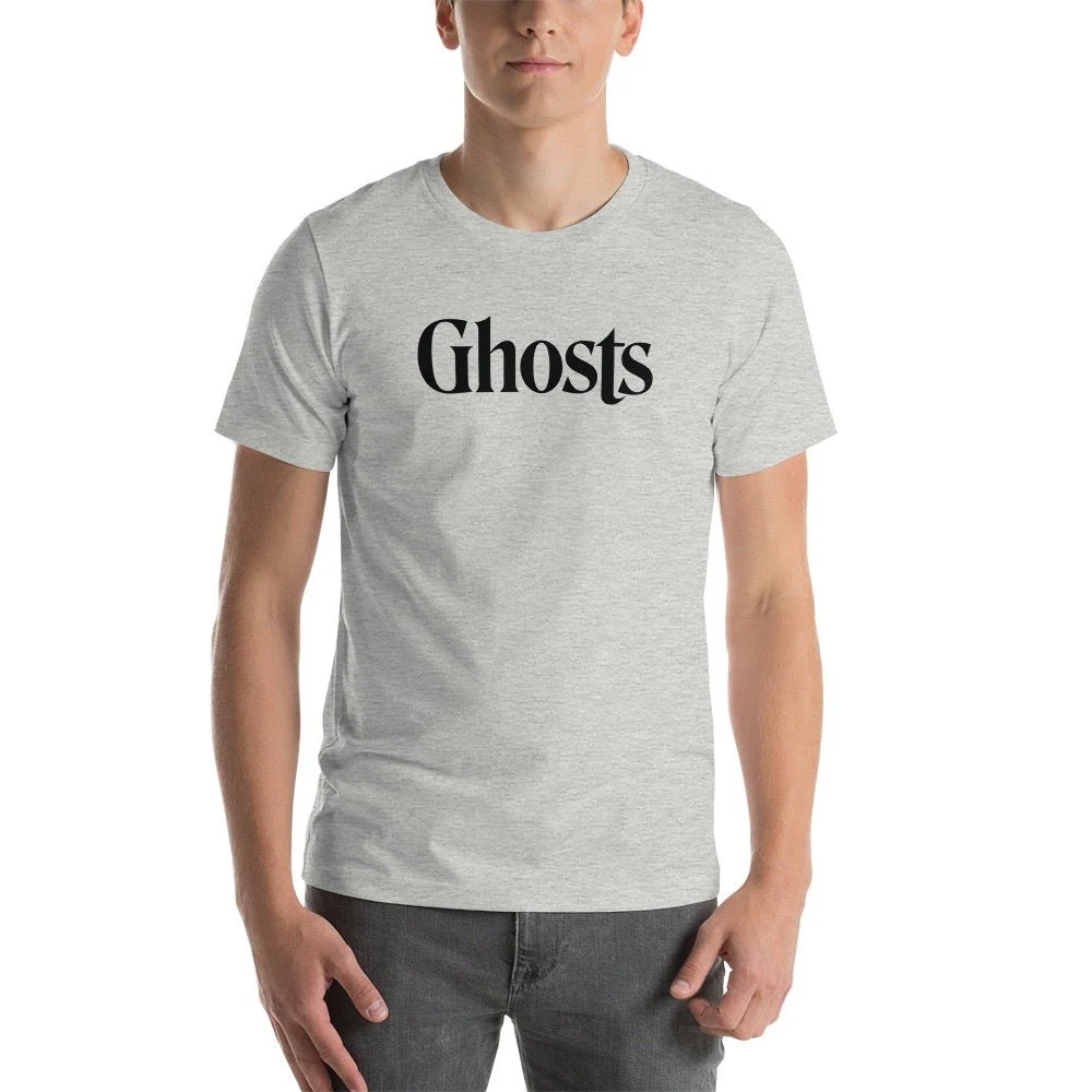 Ghosts Logo Adult Unisex T-Shirt - Image 5