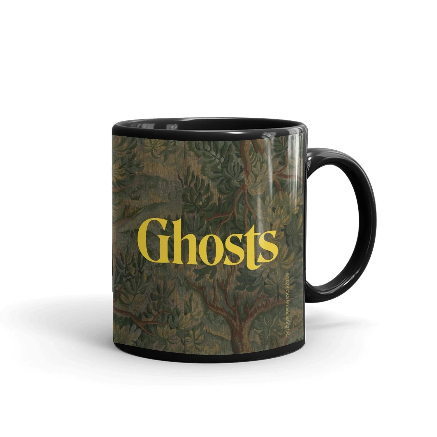 Ghosts Logo Black Mug - Image 4