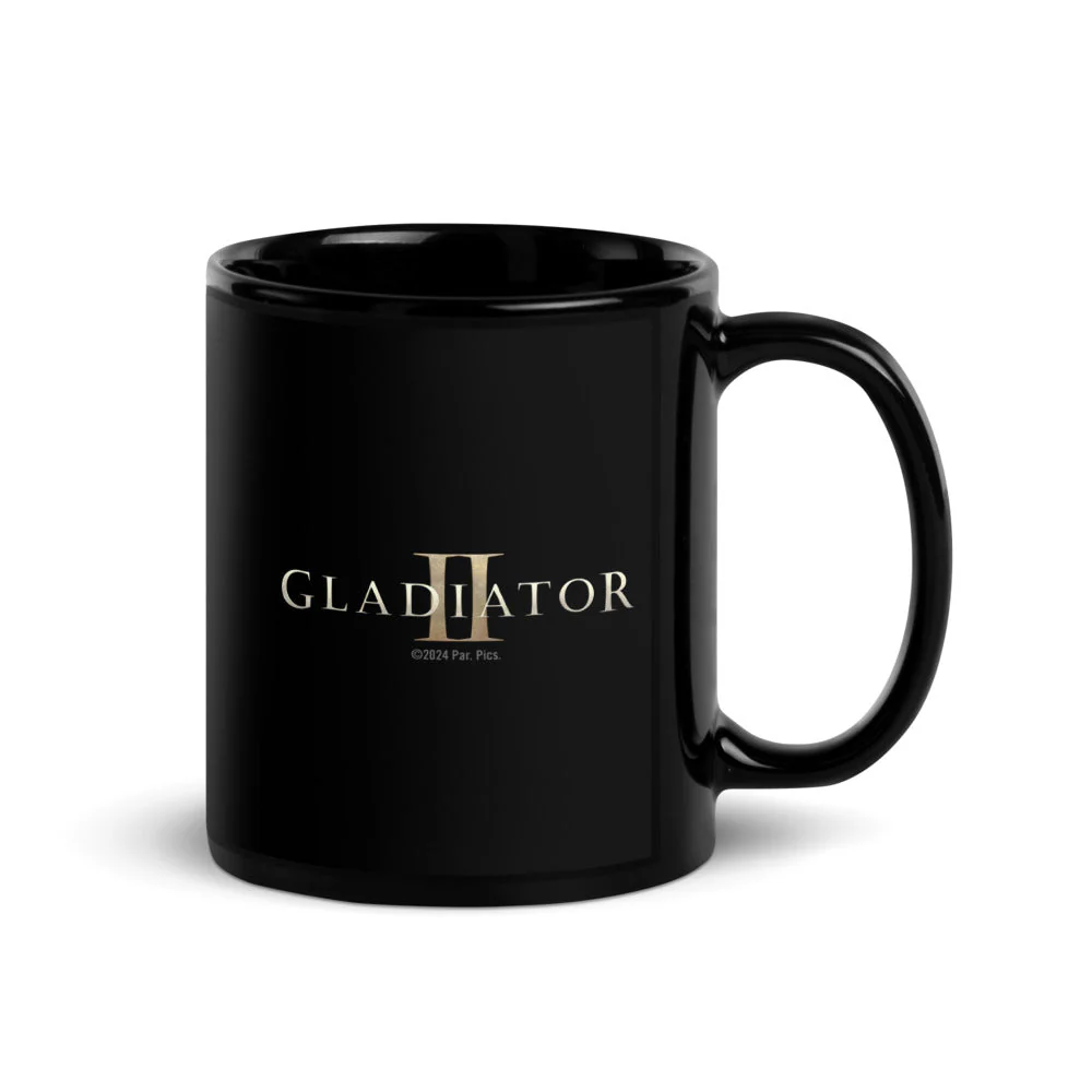 Gladiator II Lucius Black Mug - Image 2