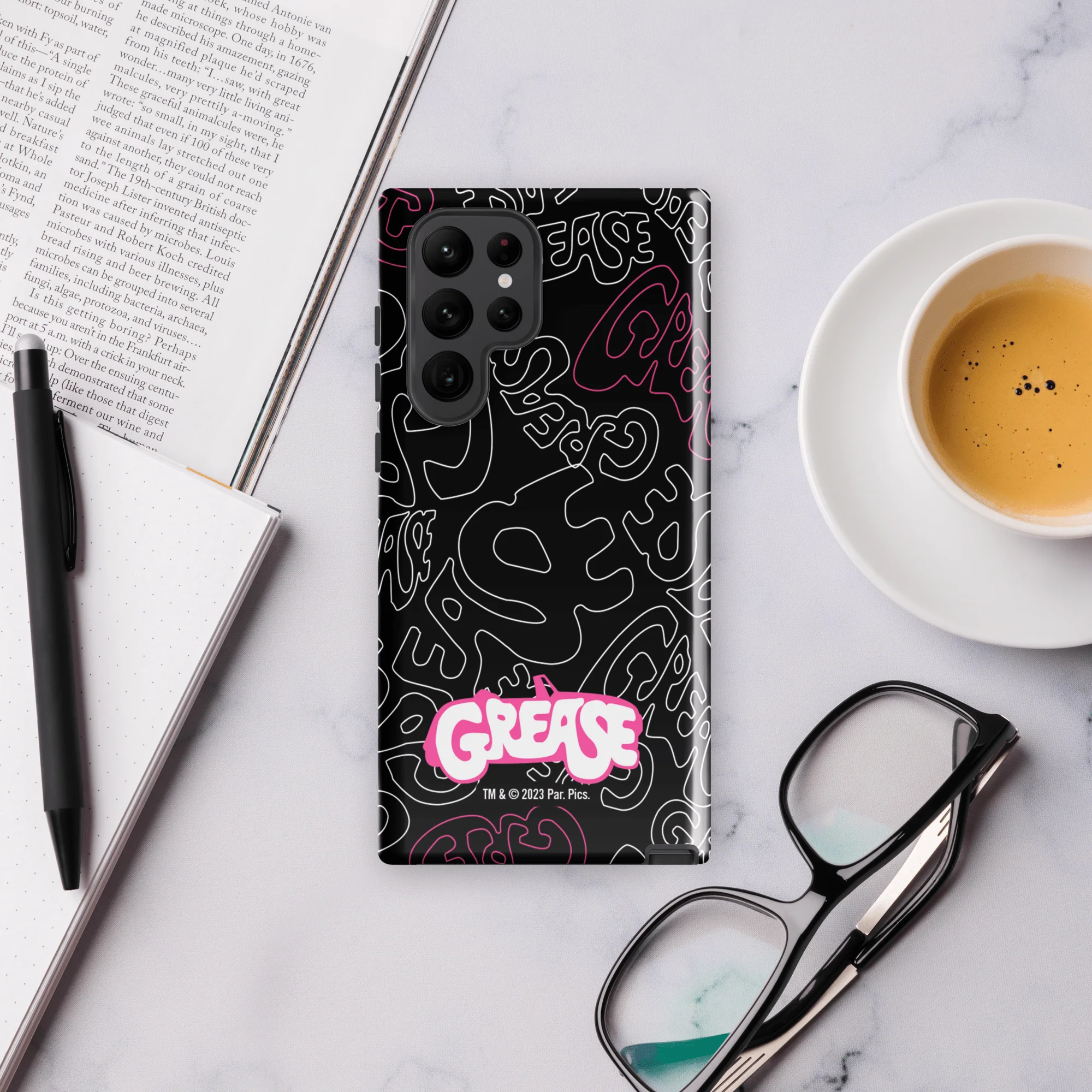 Grease Pattern Tough Phone Case - Samsung - Image 33