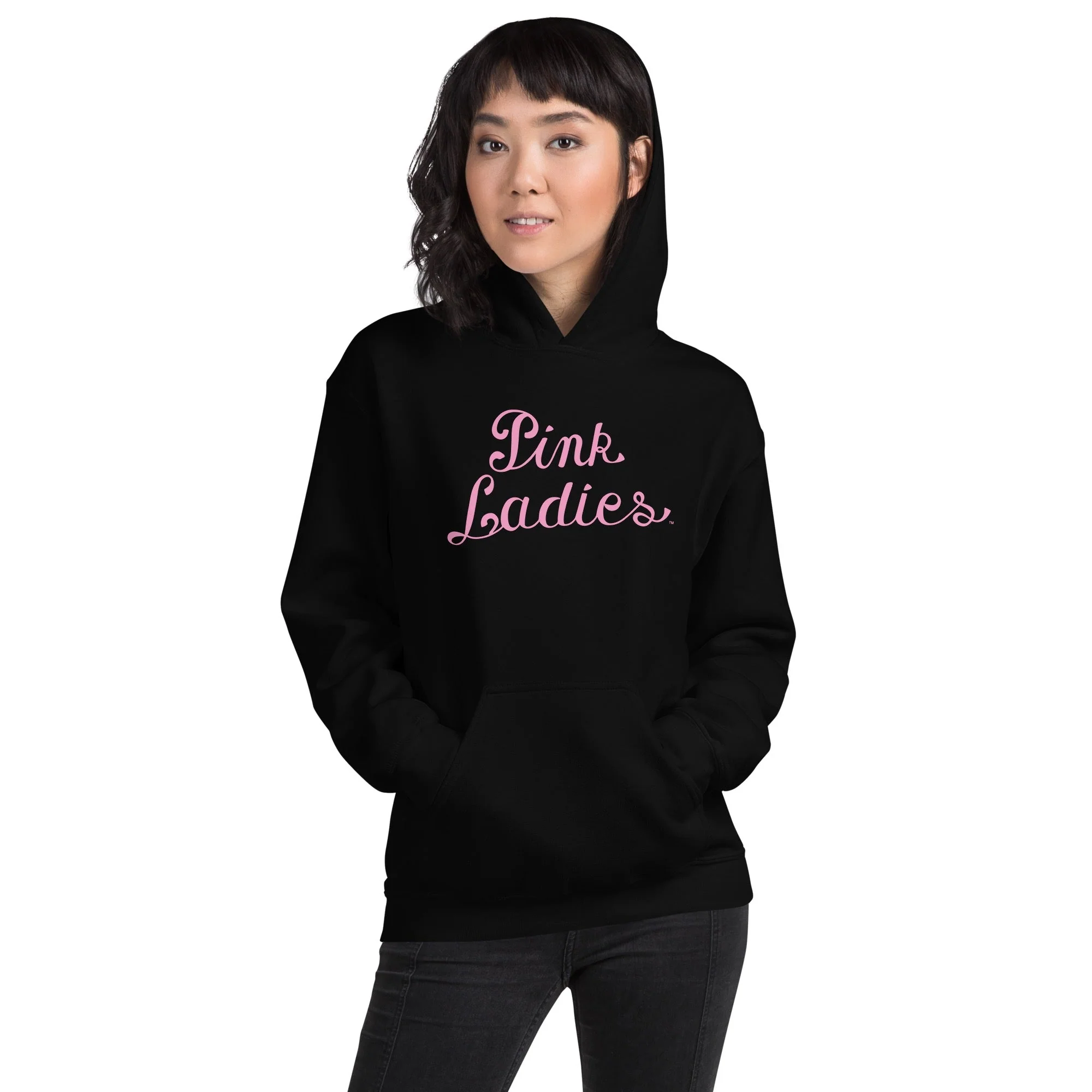 Grease Pink Ladies Hooded Sweatshirt - Image 3