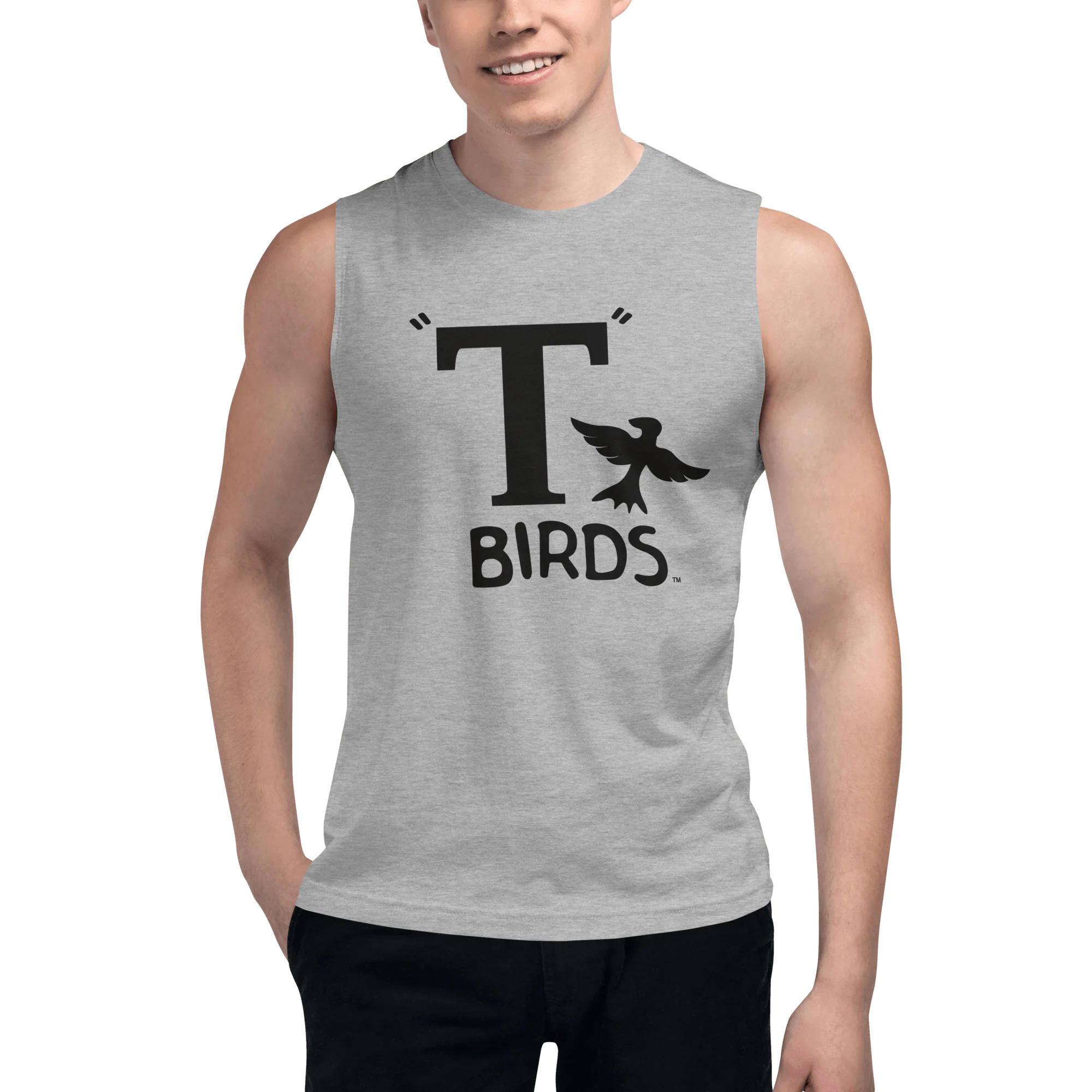 Grease T-Birds Unisex Muscle Tank Top - Image 5