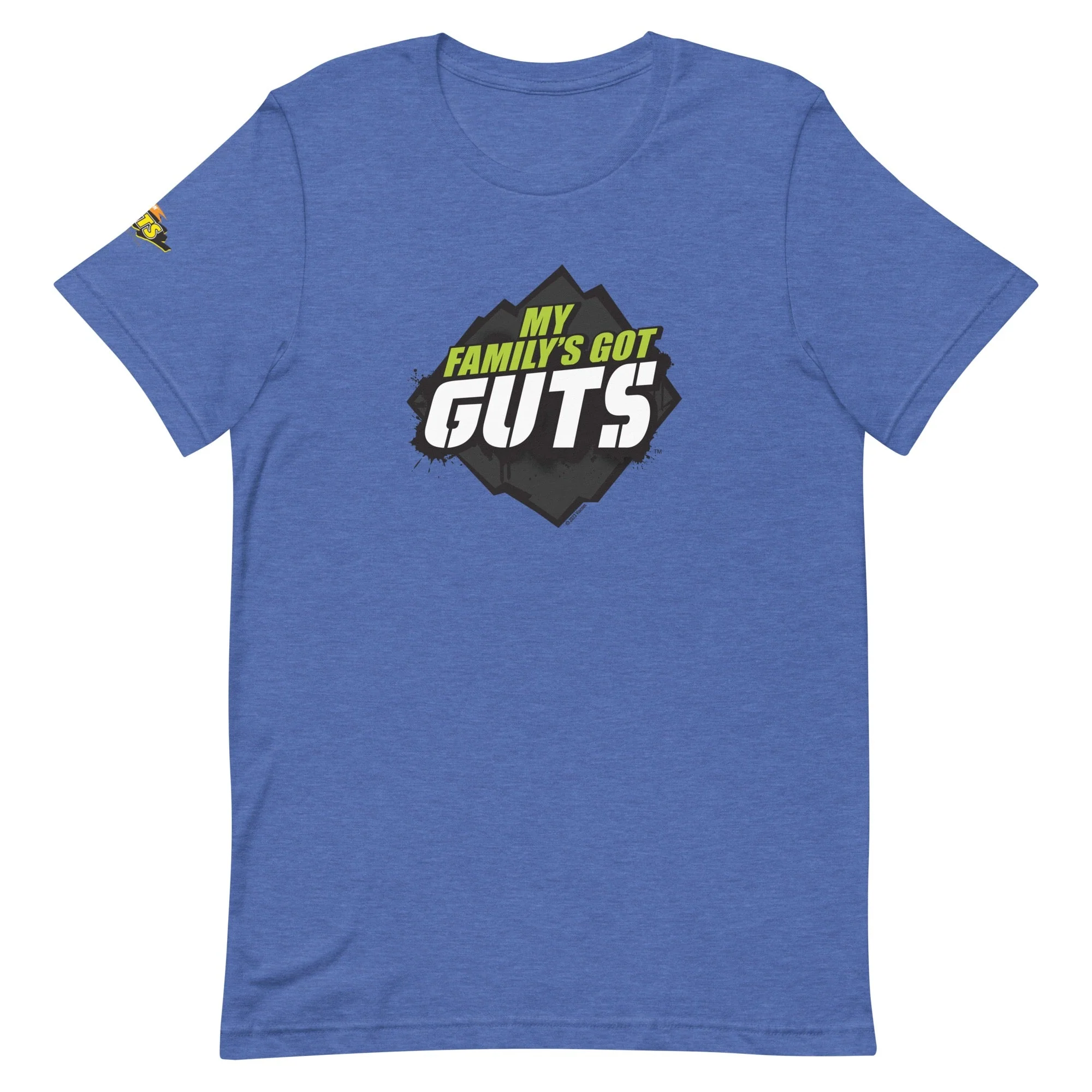 Guts My Family's Got Guts Adult Short Sleeve T-Shirt - Image 8