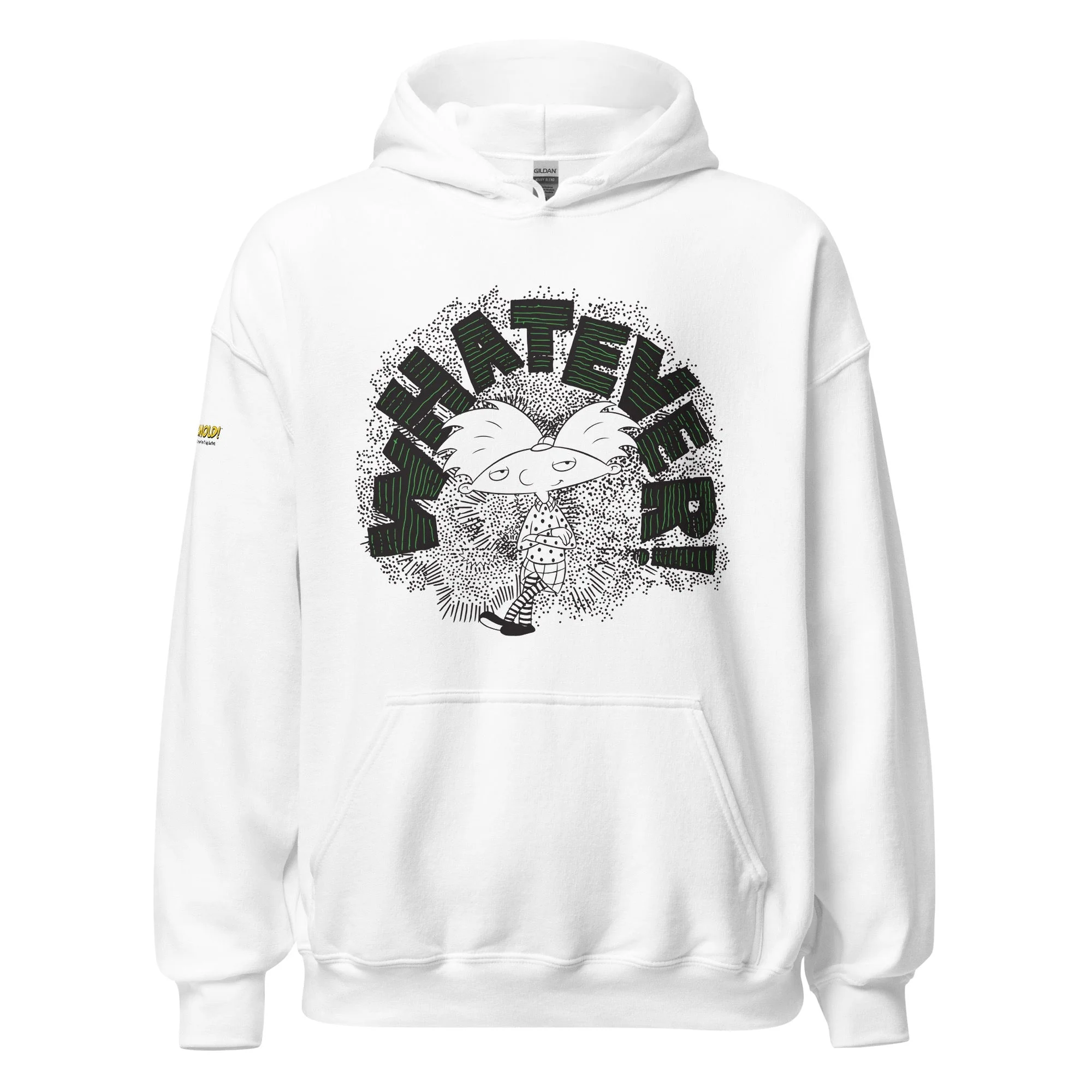 Hey Arnold! Whatever! Hooded Sweatshirt - Image 6