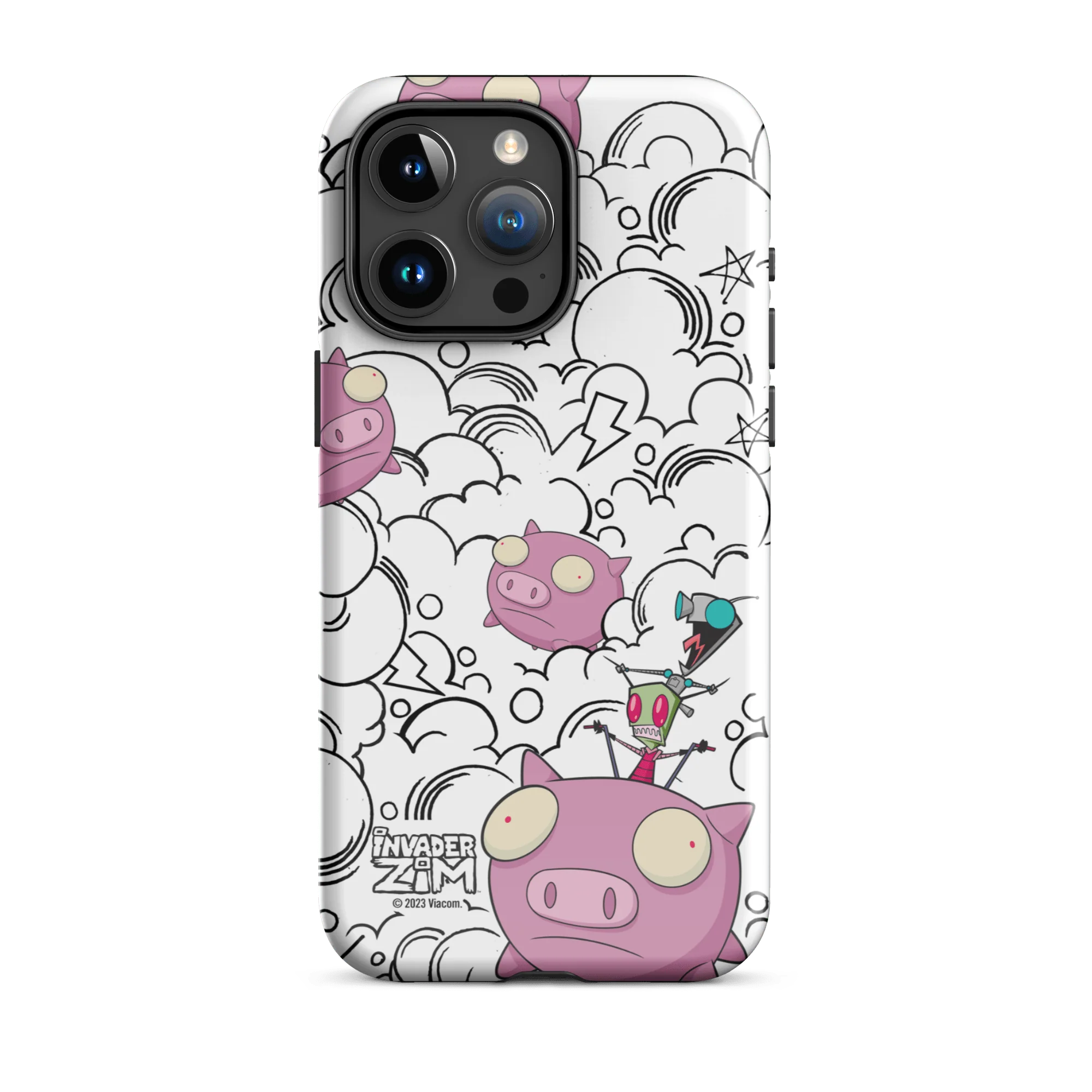 Invader Zim Pigs Tough Phone Case - iPhone - Image 46