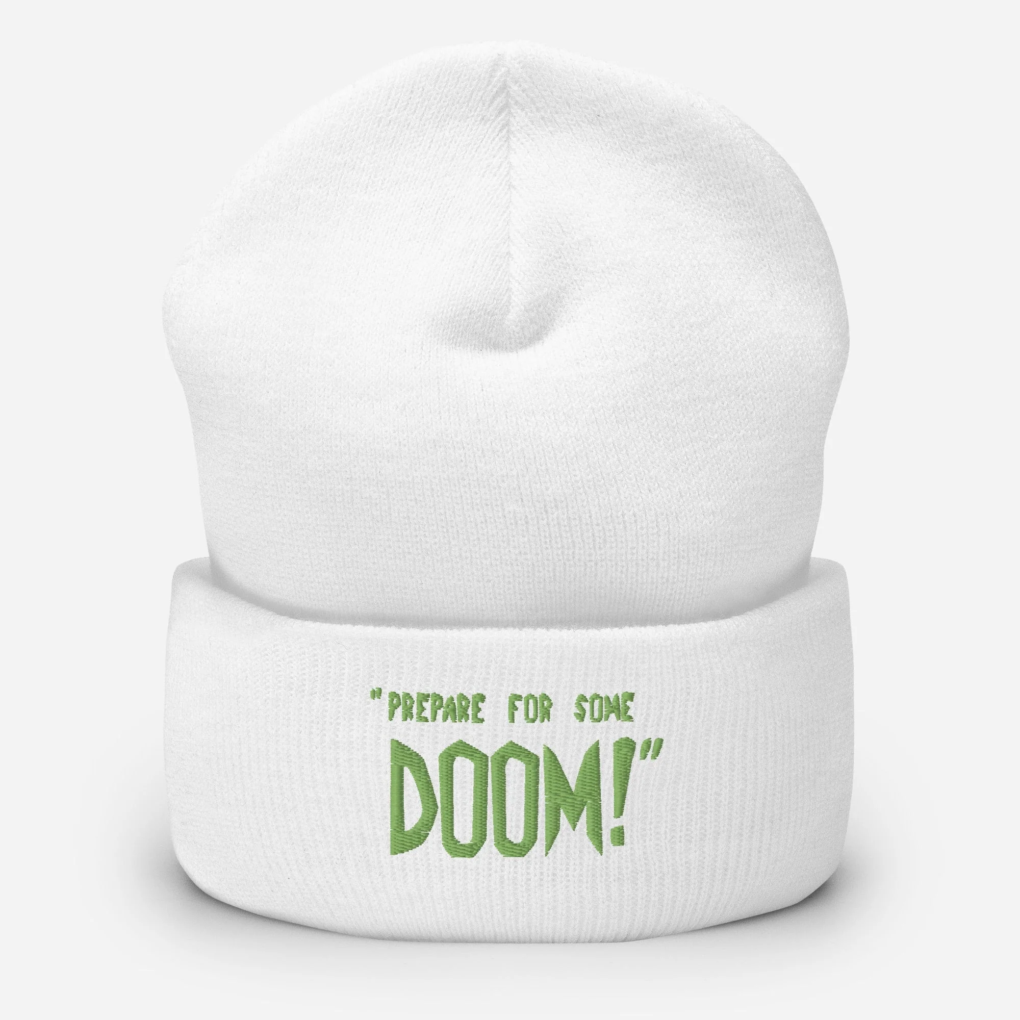Invader Zim Prepare For Some Doom Cuffed Beanie - Image 2