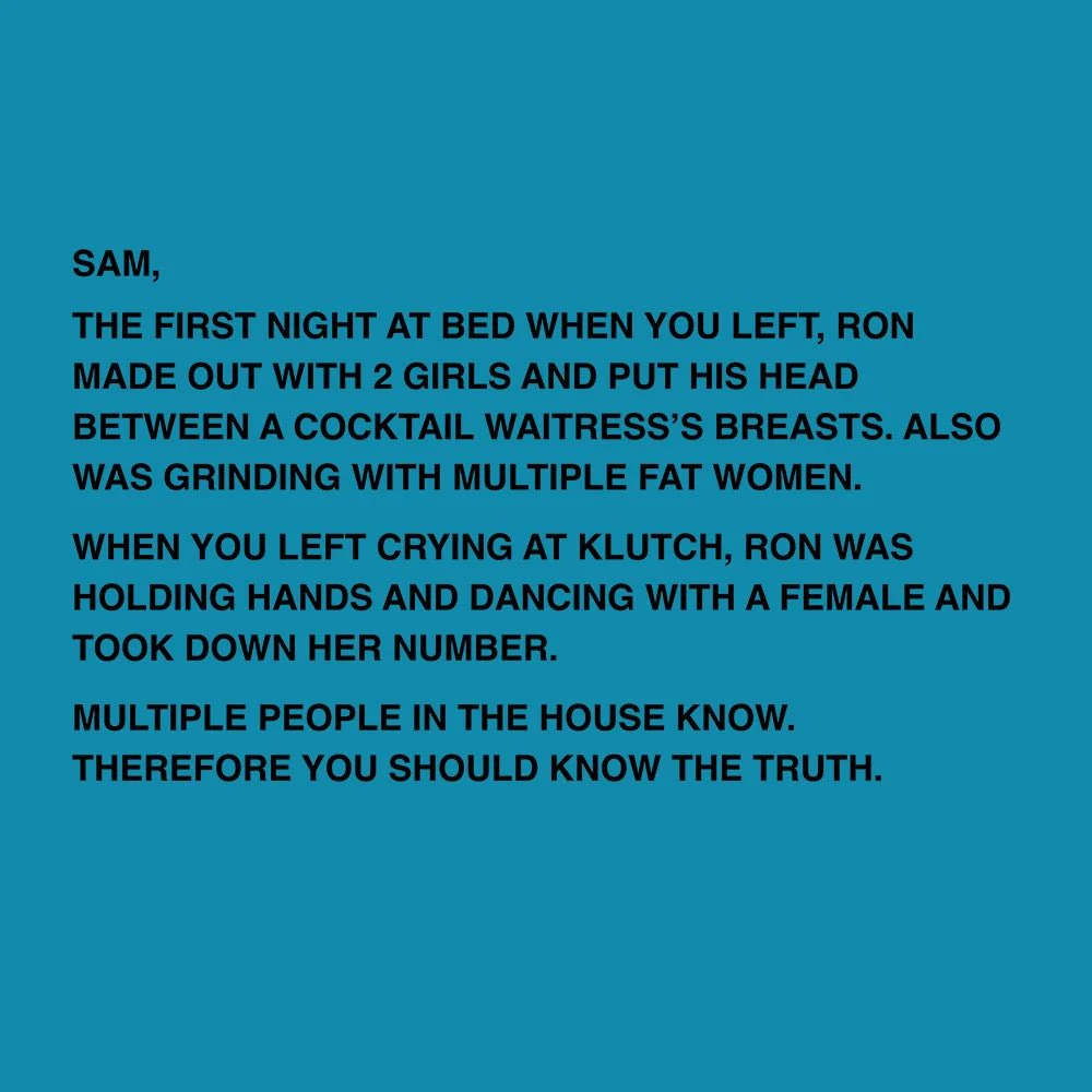 Jersey Shore Family Vacation Sam Note T-Shirt - Image 4