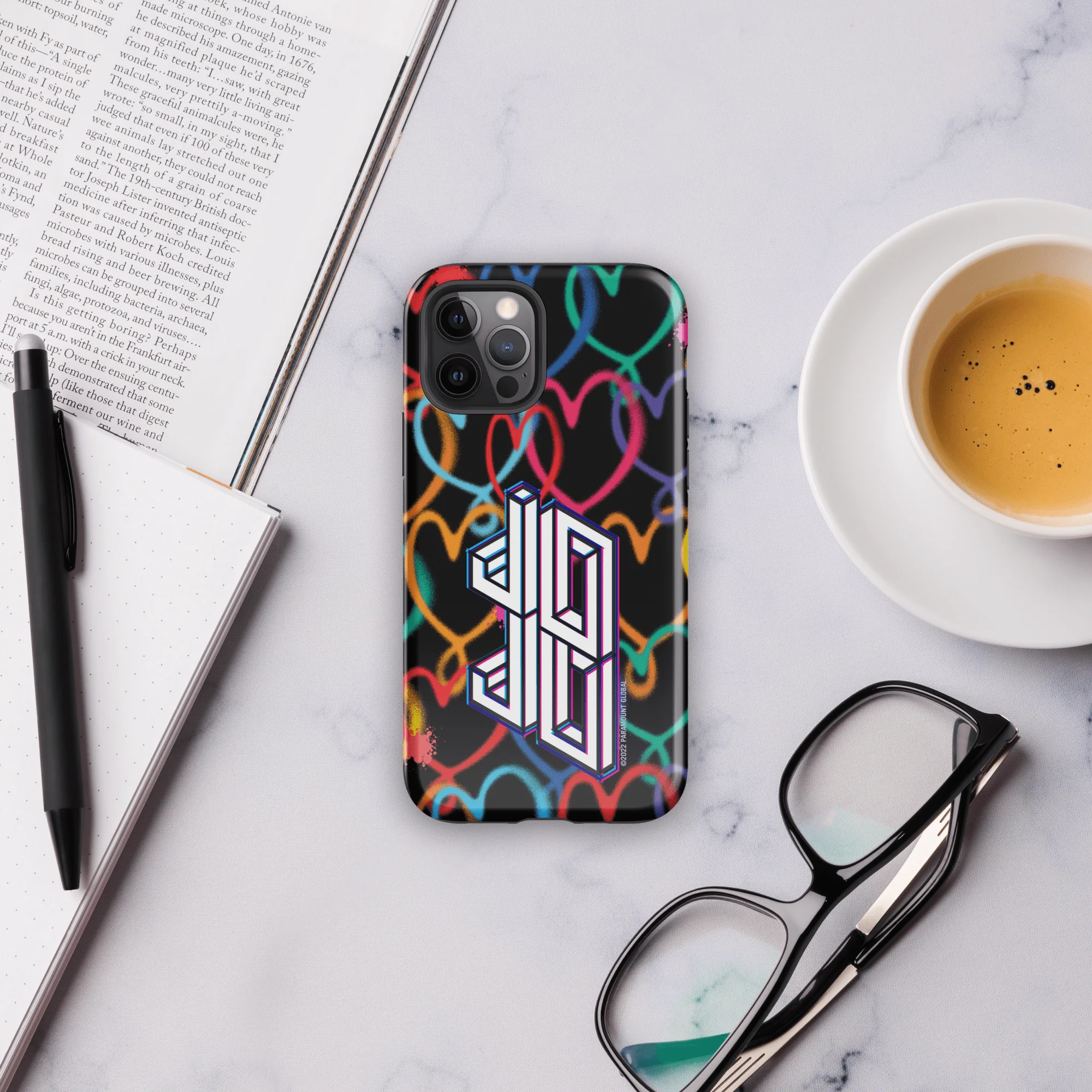 JoJo Siwa Hearts Tough Phone Case - iPhone - Image 9
