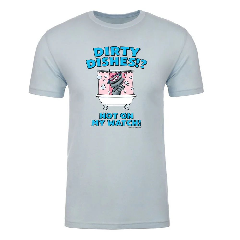 Kidding Dirty Dishes Adult Short Sleeve T-Shirt - Image 2