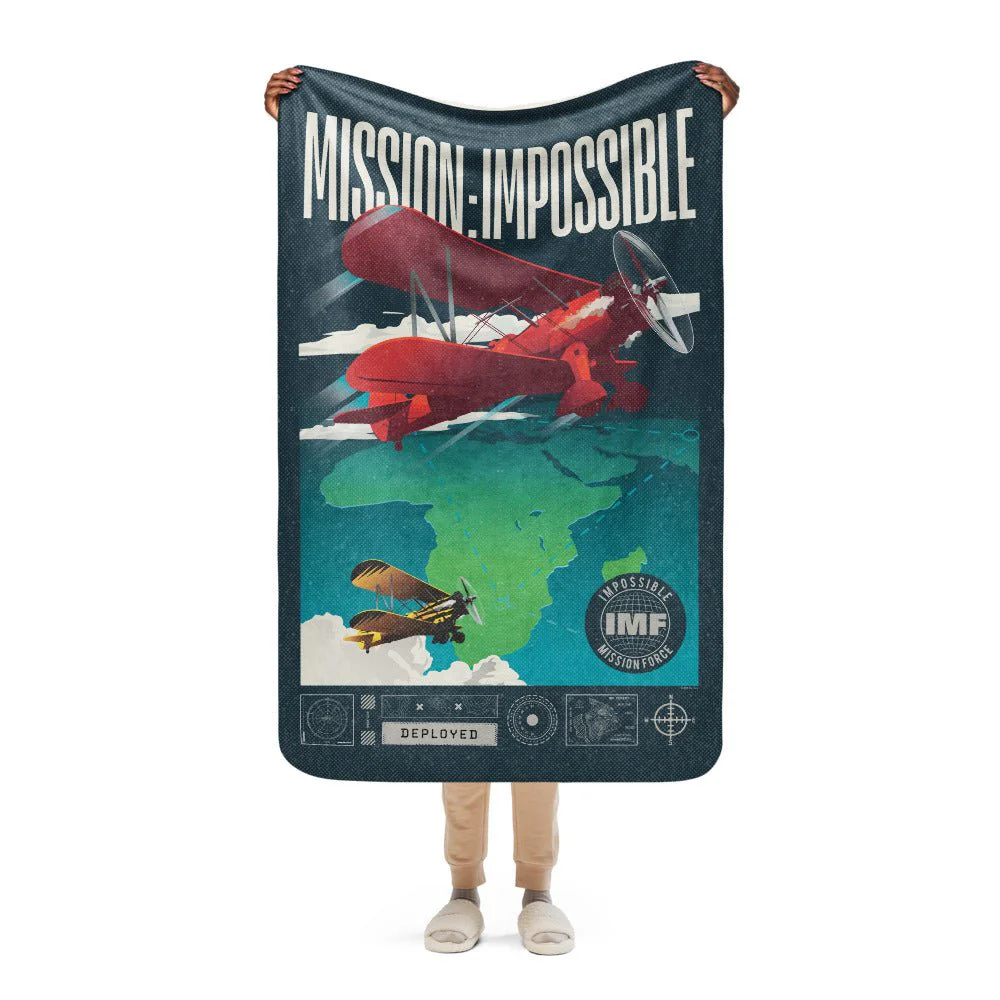 Mission: Impossible - The Final Reckoning Mission Force Sherpa Blanket - Image 14