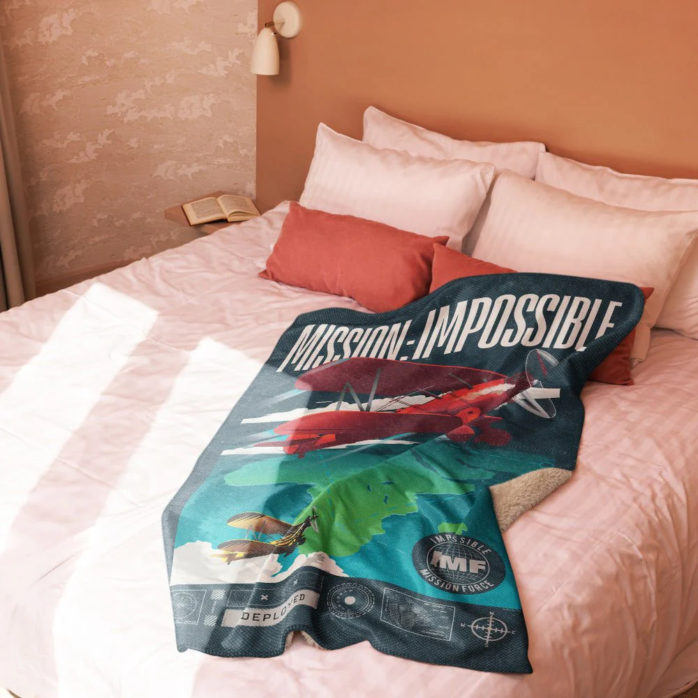 Mission: Impossible - The Final Reckoning Mission Force Sherpa Blanket - Image 17