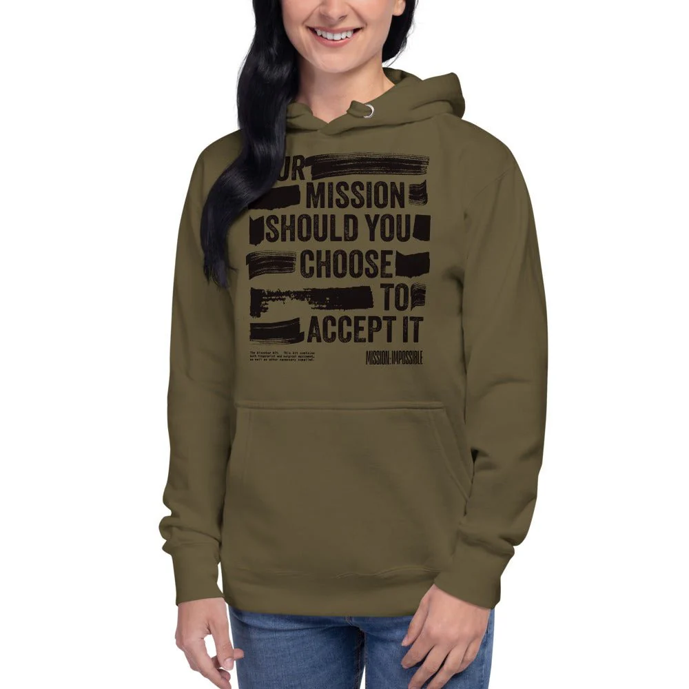 Mission: Impossible - The Final Reckoning Your Mission Unisex Hoodie - Image 2