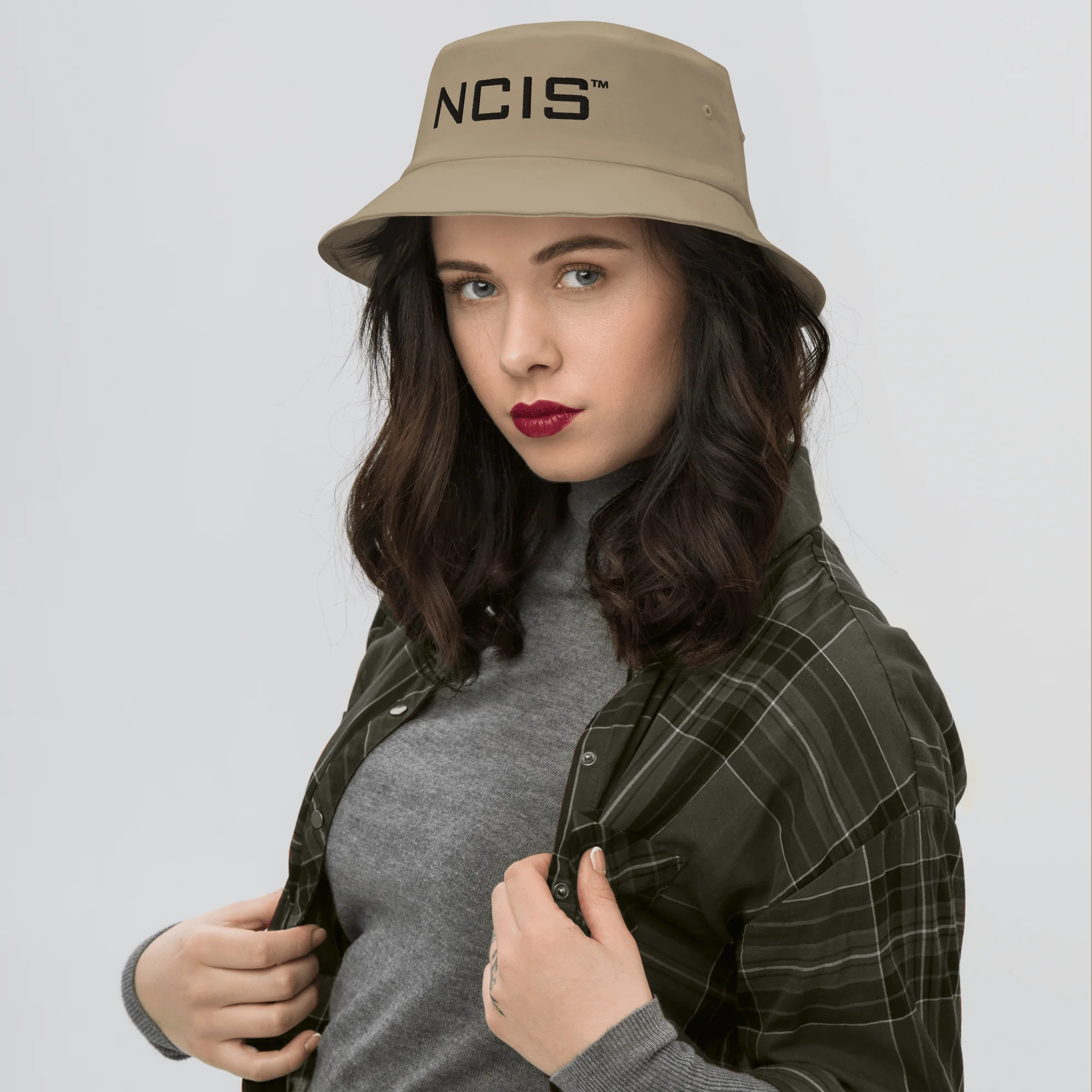NCIS Logo Flexfit Bucket Hat - Image 4