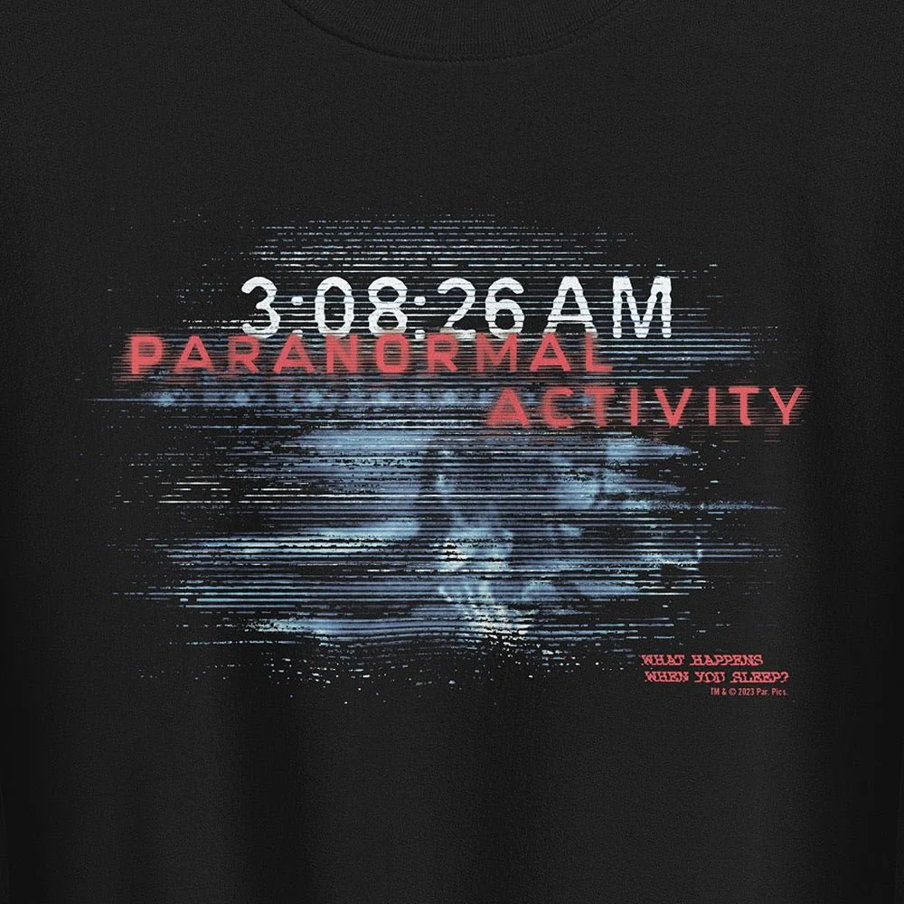 Paranormal Activity What Happens When You Sleep Crewneck - Image 2