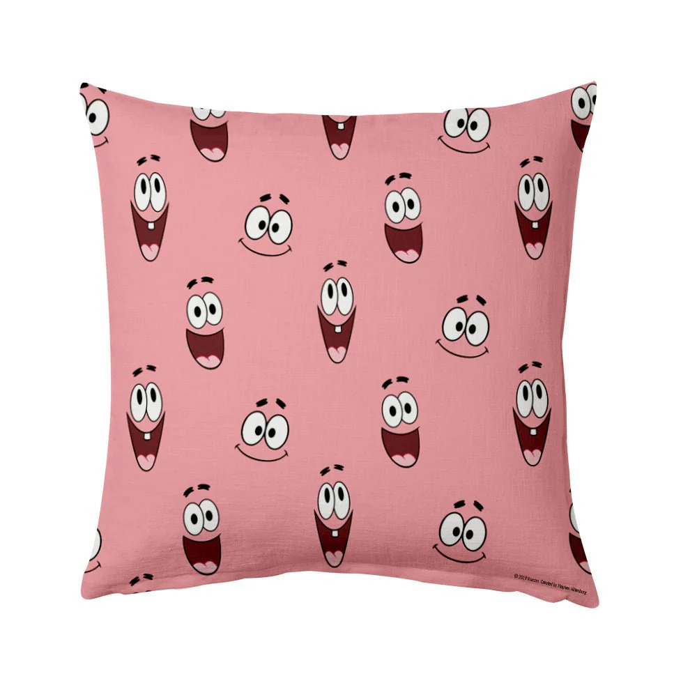 SpongeBob SquarePants Patrick Feelin' Moody Throw Pillow - 16" x 16"