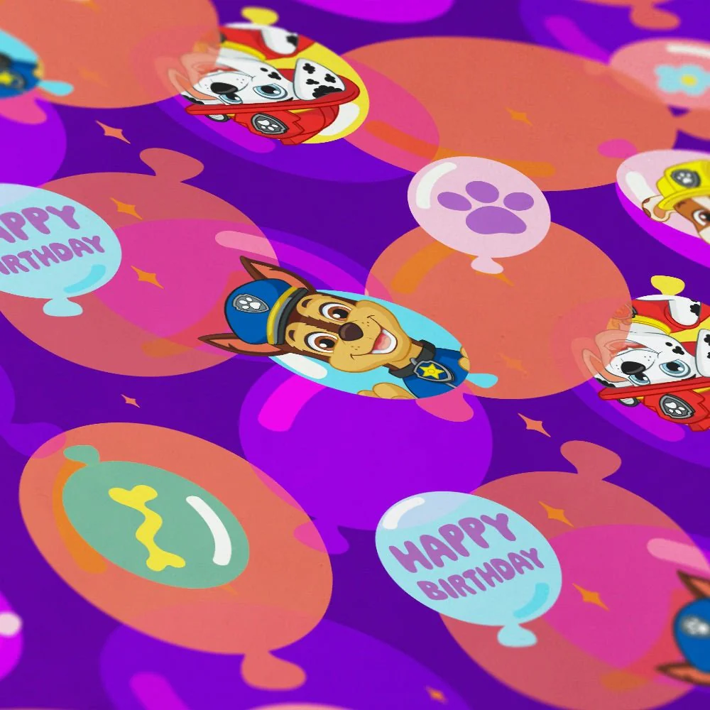 Paw Patrol Birthday Gift Wrap - Image 2
