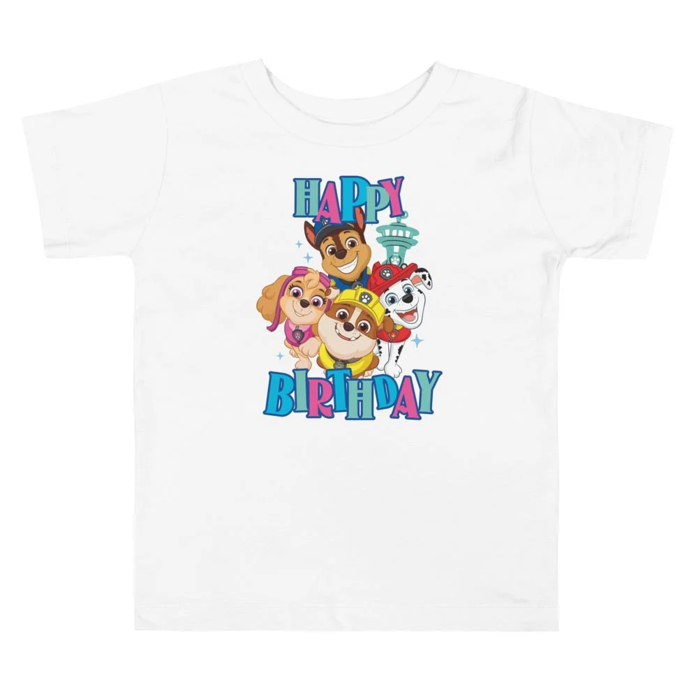 PAW Patrol Personalized Toddler Short Sleeve T-Shirt - Image 11