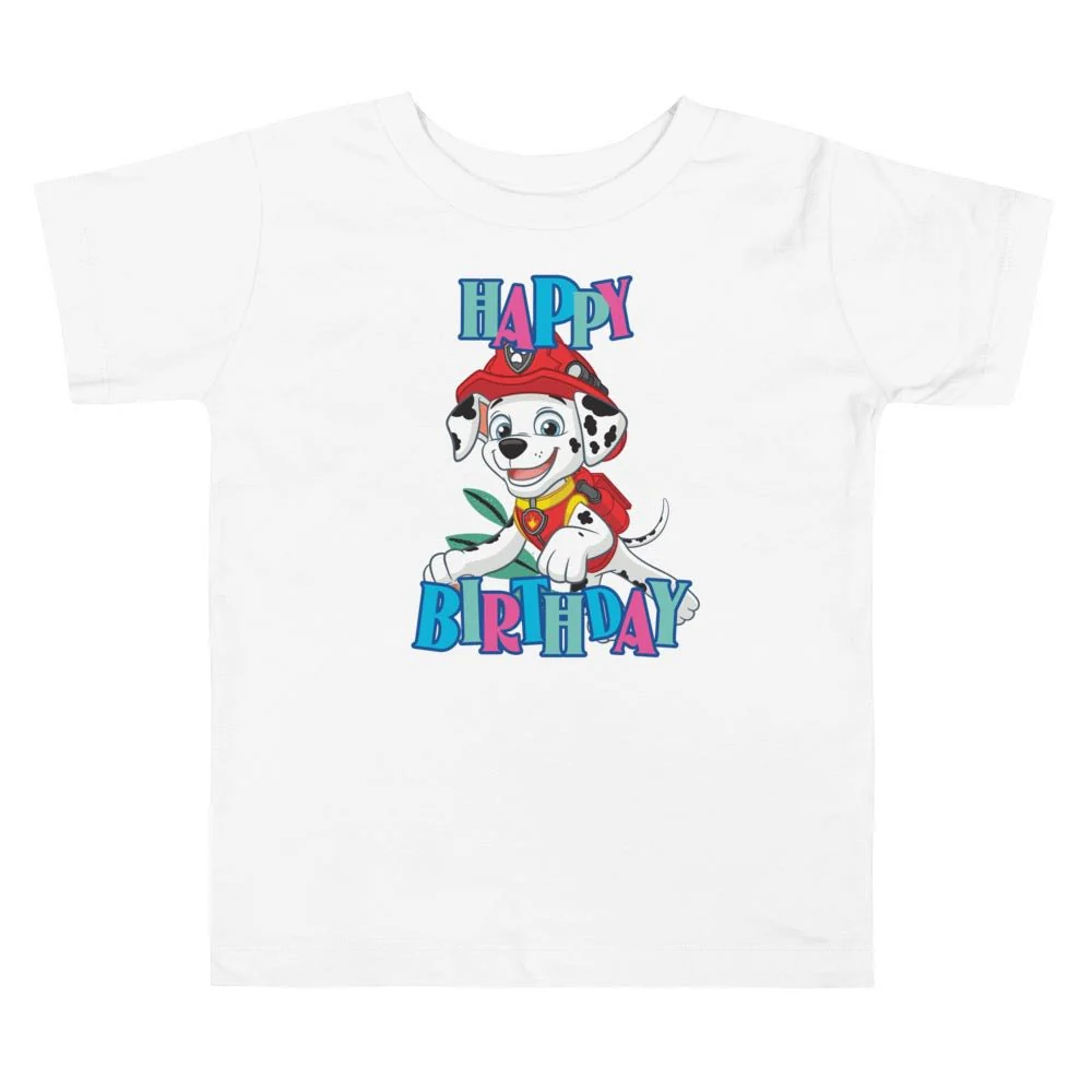 PAW Patrol Personalized Toddler Short Sleeve T-Shirt - Image 4