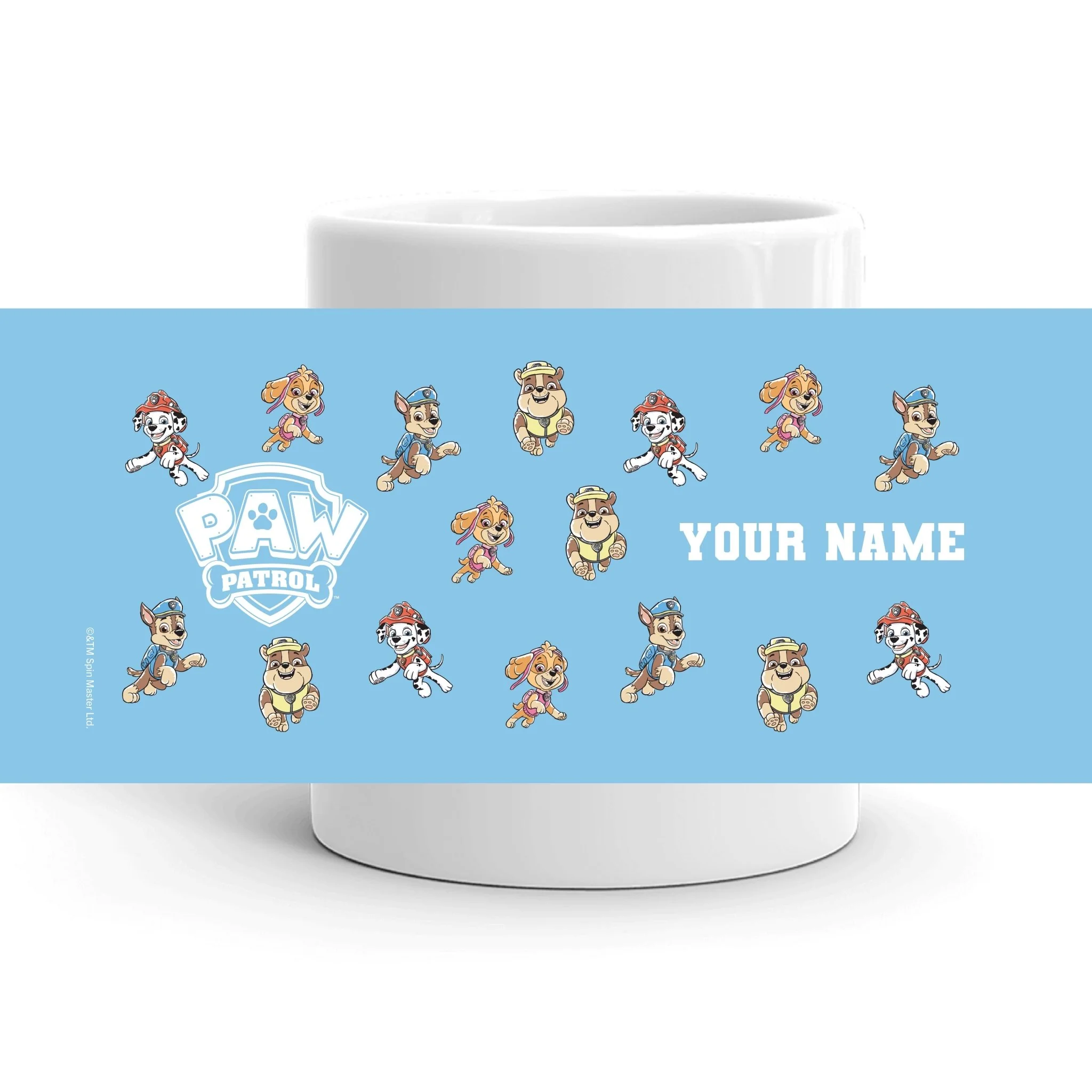 PAW Patrol Heroes Unleashed Personalized White Mug - Image 2