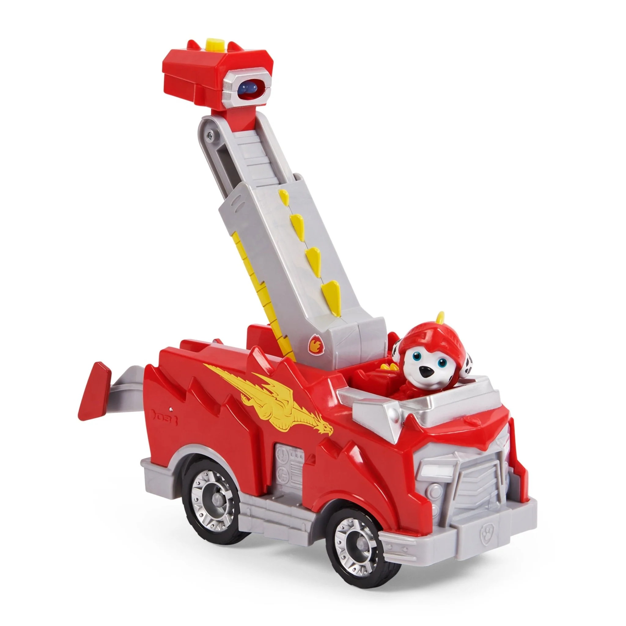 PAW Patrol, Rescue Knights Marshall Transforming Toy Car with Collectible Action Figure, Kids Toys for Ages 3 and up - Image 2