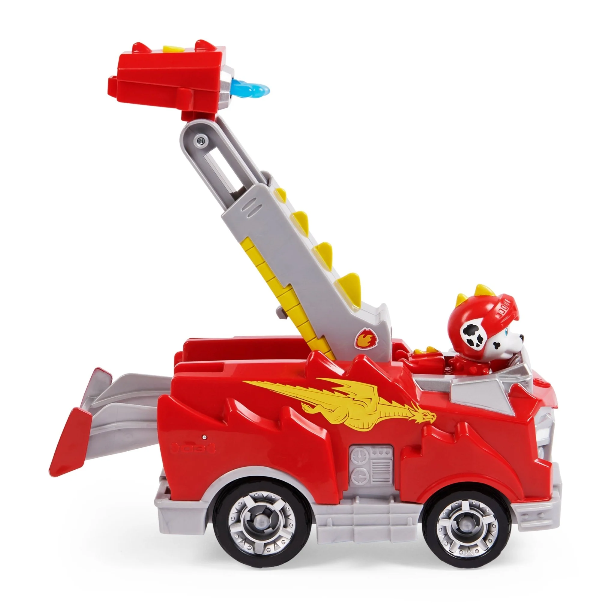 PAW Patrol, Rescue Knights Marshall Transforming Toy Car with Collectible Action Figure, Kids Toys for Ages 3 and up - Image 5