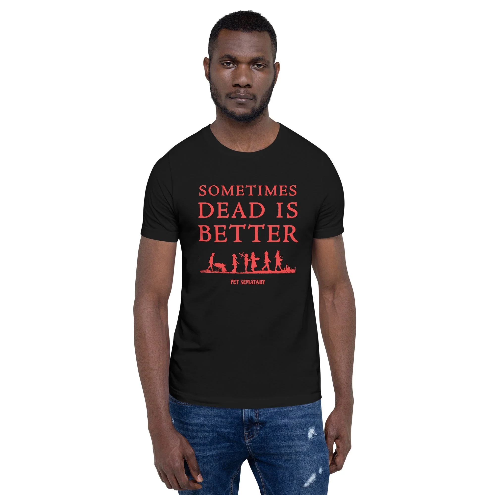 Pet Sematary (2019) Sometimes Dead is Better Adult Short Sleeve T-Shirt - Image 3