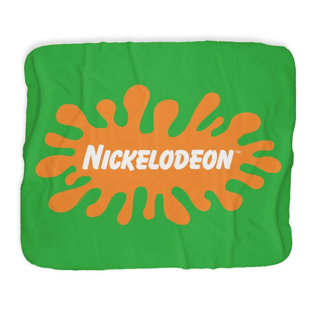 Retro Nickelodeon Grey Sherpa Blanket - Image 5