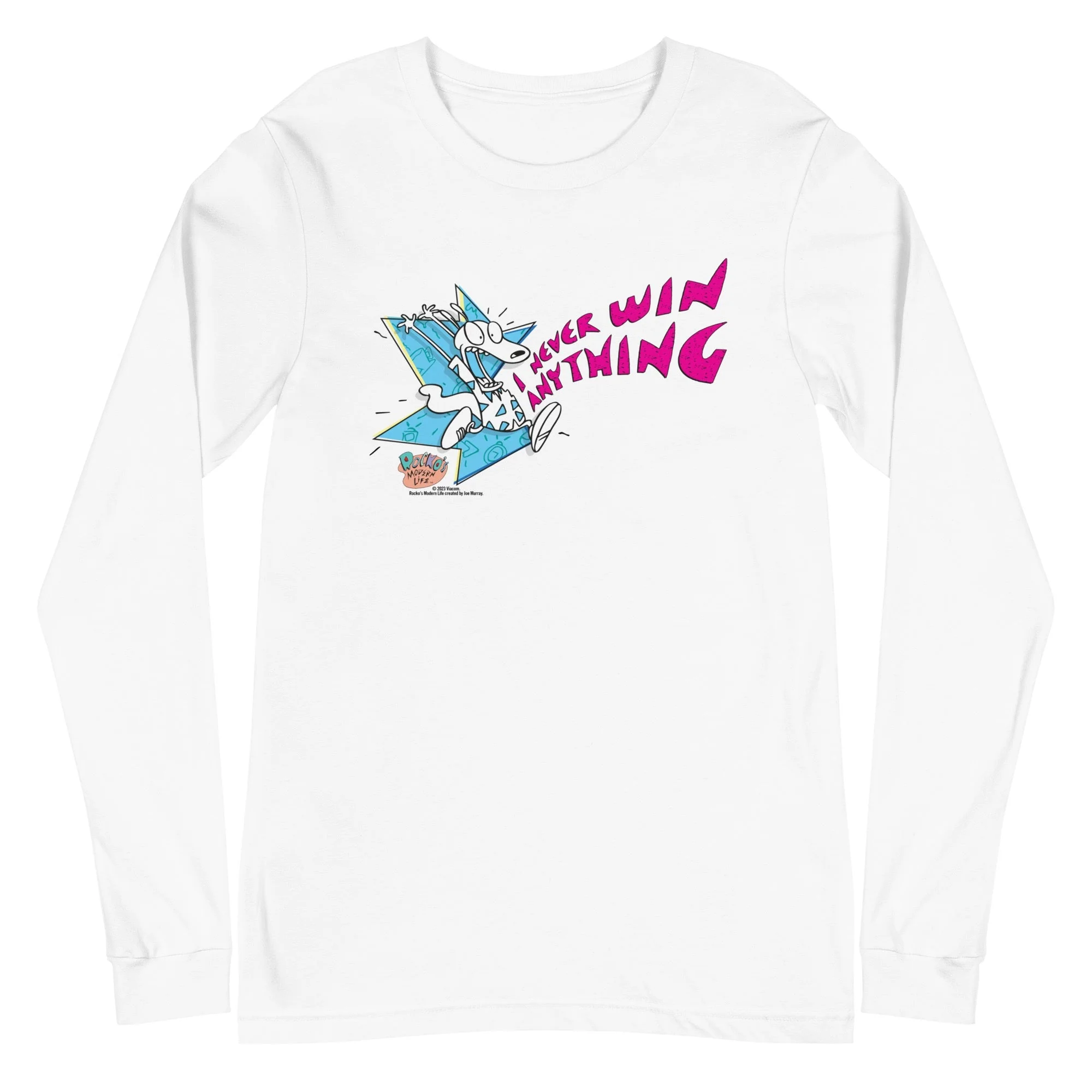 Rocko's Modern Life I Never Win Anything Unisex Long Sleeve Shirt - Image 4