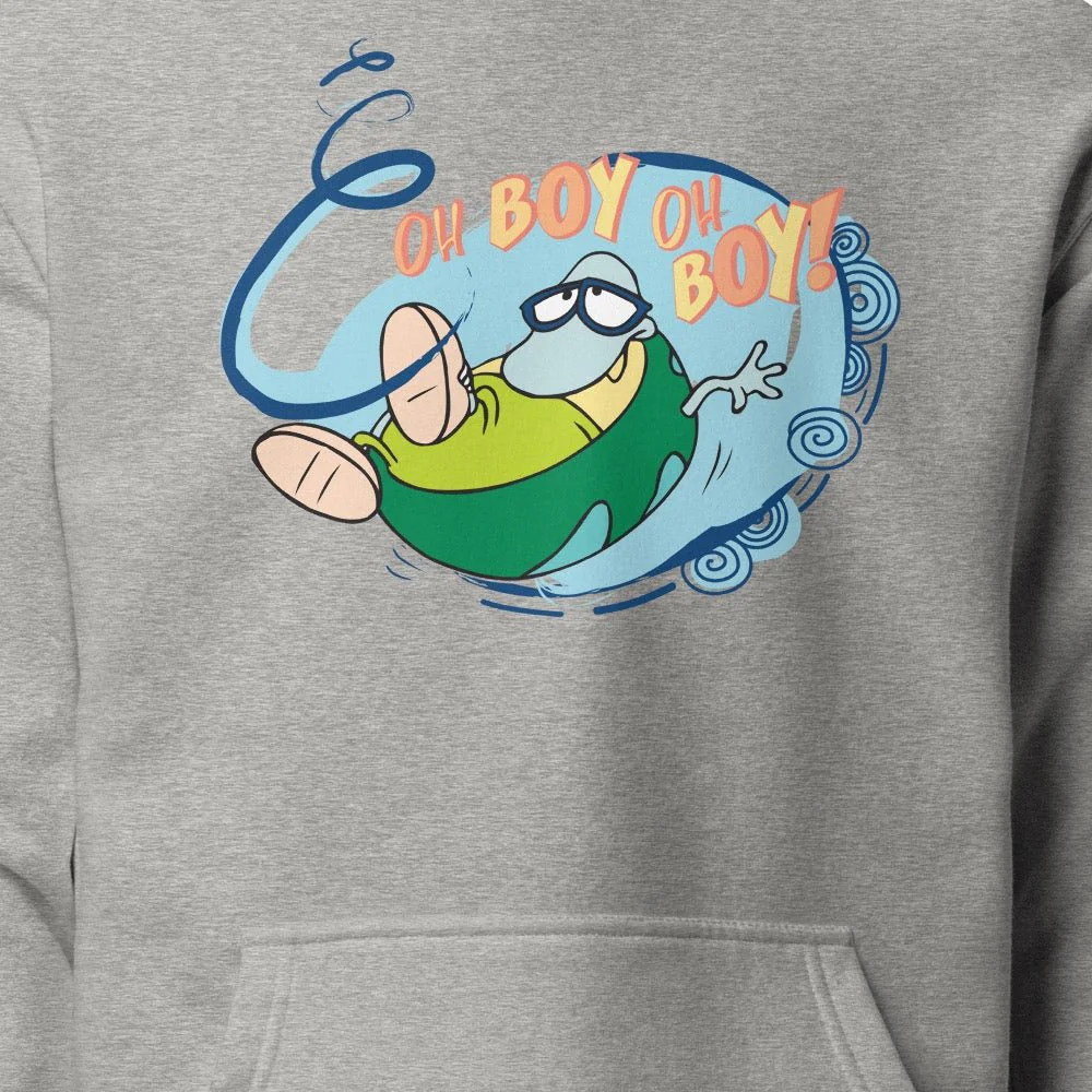 Rocko's Modern Life Oh Boy Oh Boy Adult Hooded Sweatshirt - Image 2