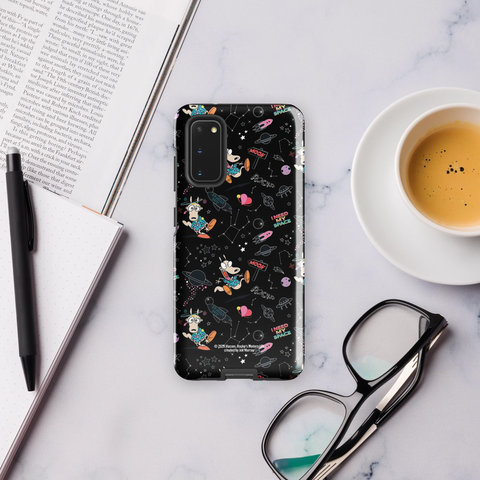 Rocko's Modern Life Space Pattern Tough Phone Case - Samsung - Image 3