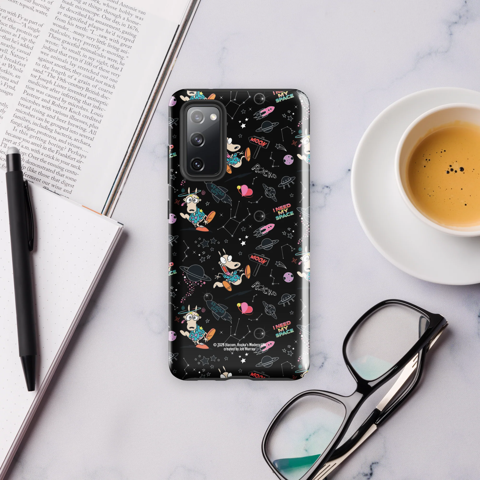 Rocko's Modern Life Space Pattern Tough Phone Case - Samsung - Image 6