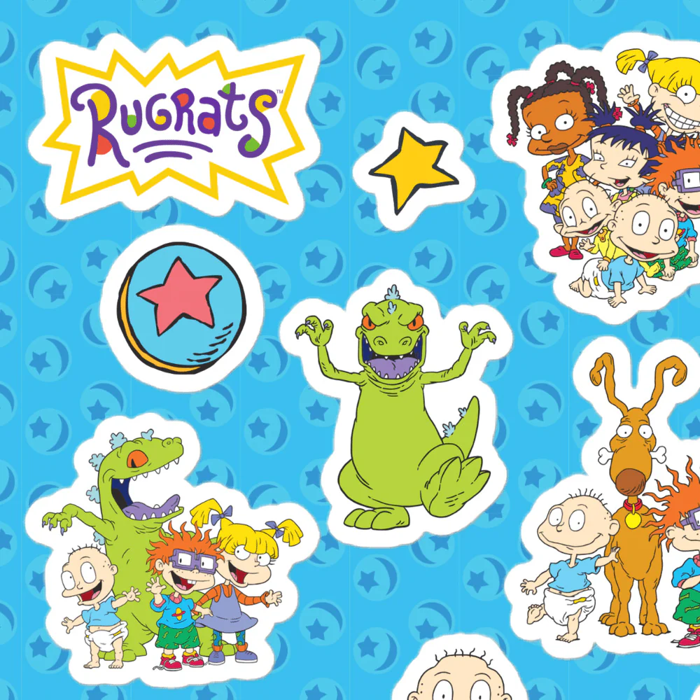 Rugrats Cast Kiss Cut Sticker Sheet - Image 2